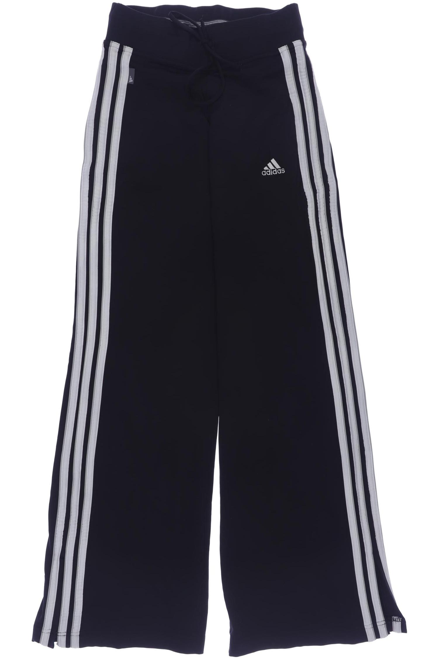 

adidas Damen Stoffhose, schwarz, Gr. 36