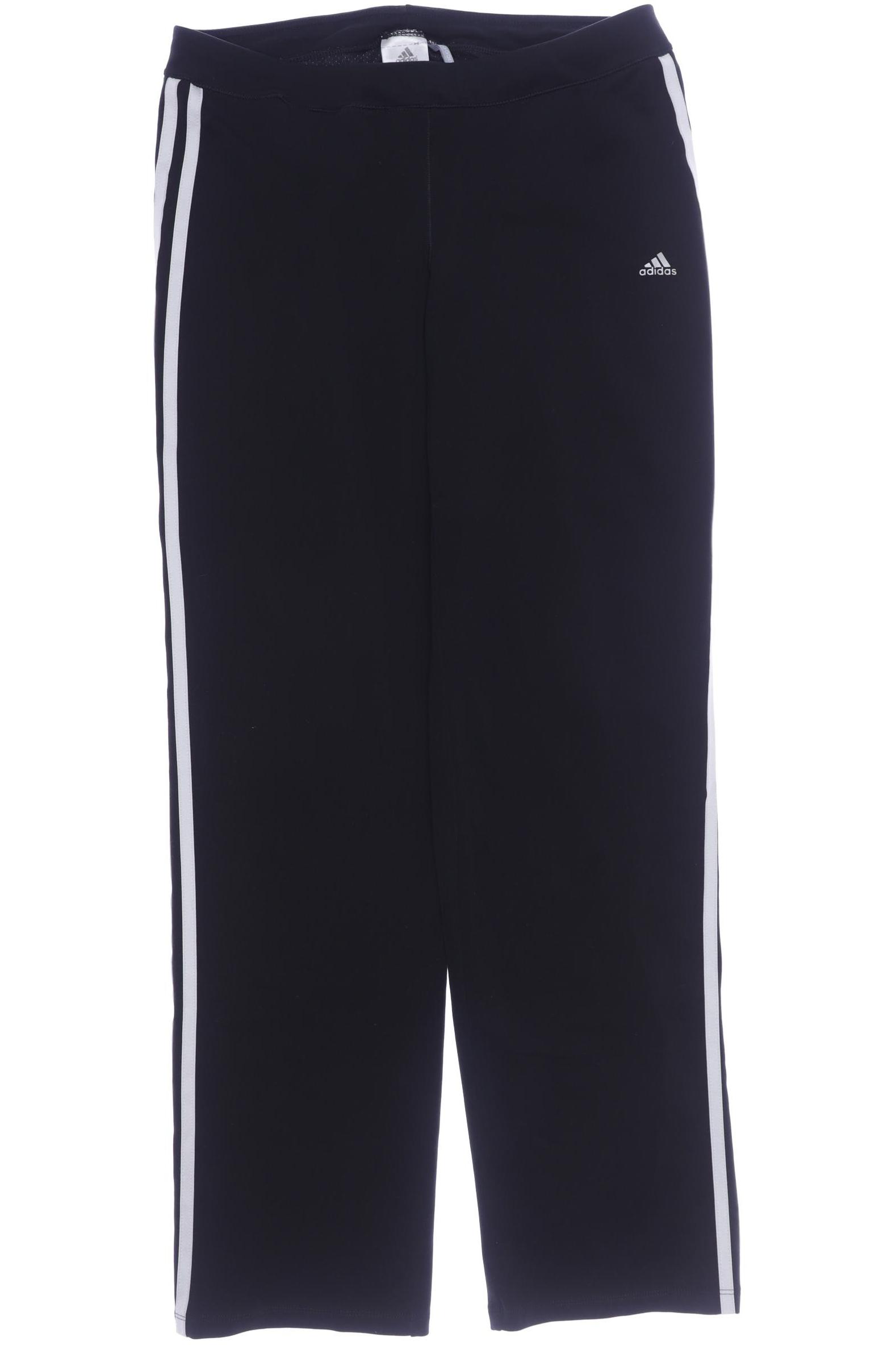 

adidas Damen Stoffhose, schwarz, Gr. 38