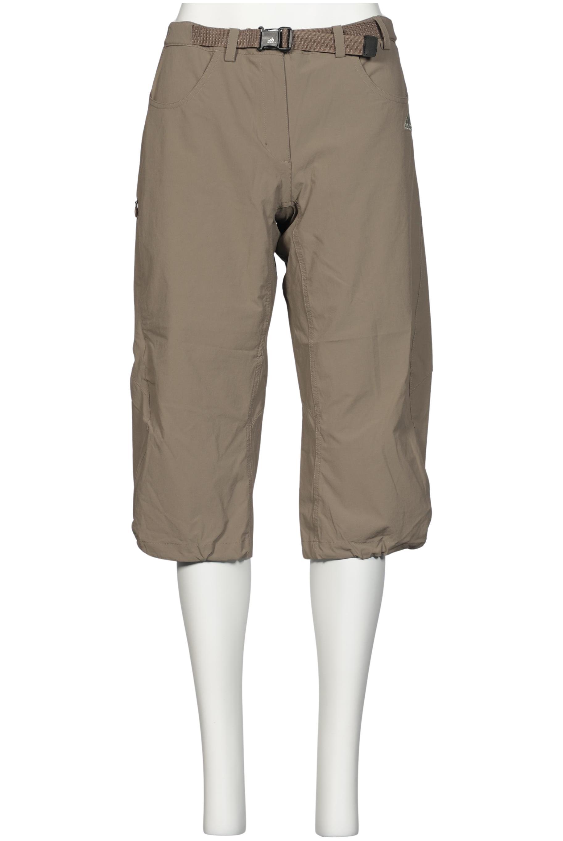 

adidas Damen Stoffhose, beige, Gr. 42