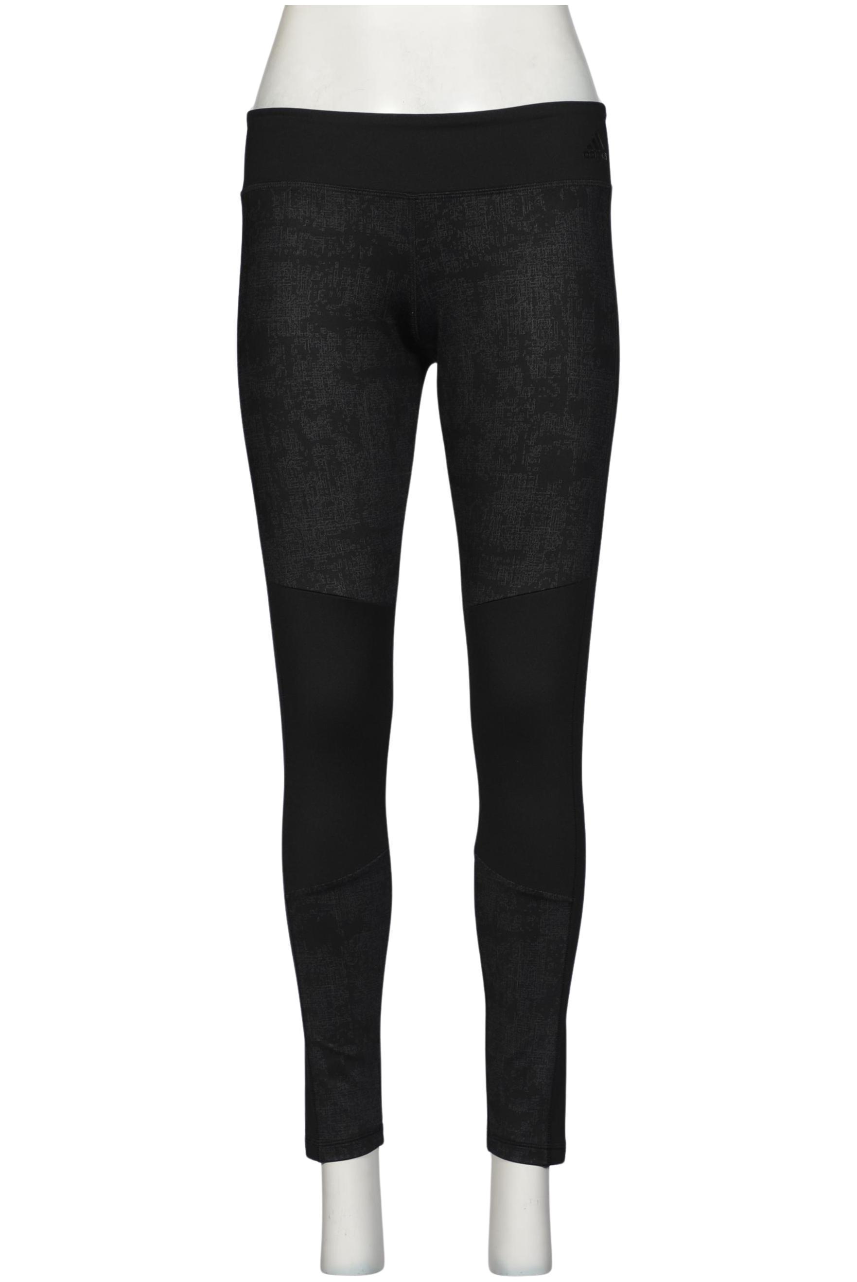 

adidas Damen Stoffhose, schwarz, Gr. 0