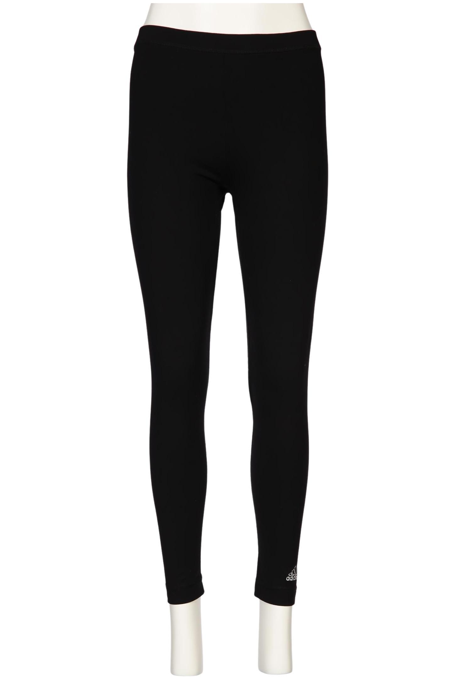 

adidas Damen Stoffhose, schwarz, Gr. 38