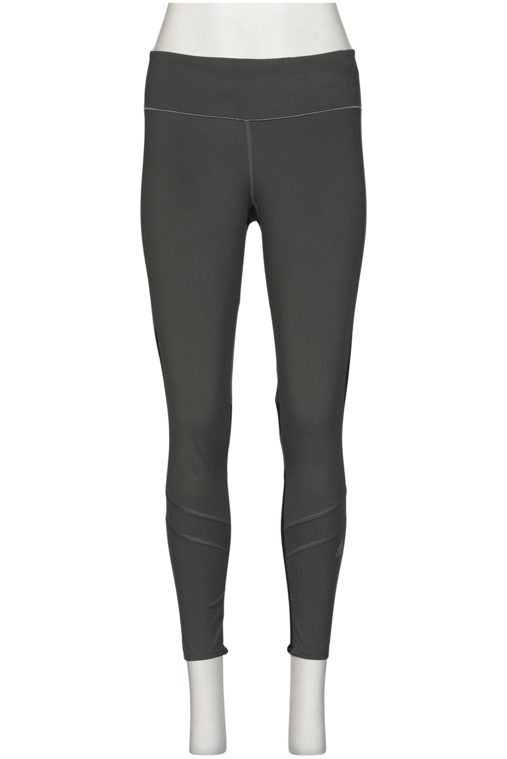 

adidas Damen Stoffhose, grau, Gr. 0