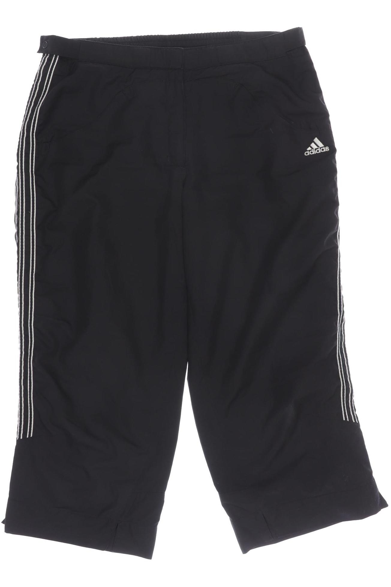 

adidas Damen Stoffhose, schwarz, Gr. 38