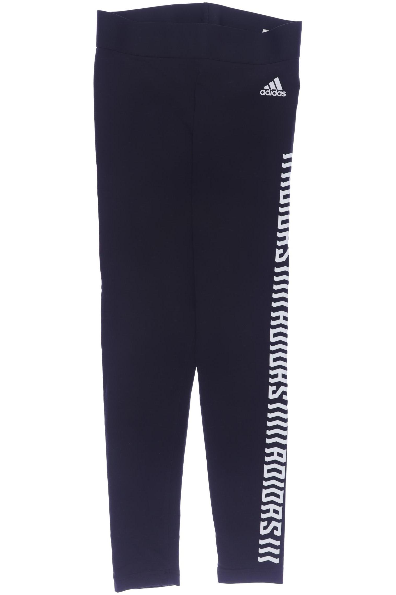 

adidas Damen Stoffhose, schwarz, Gr. 38