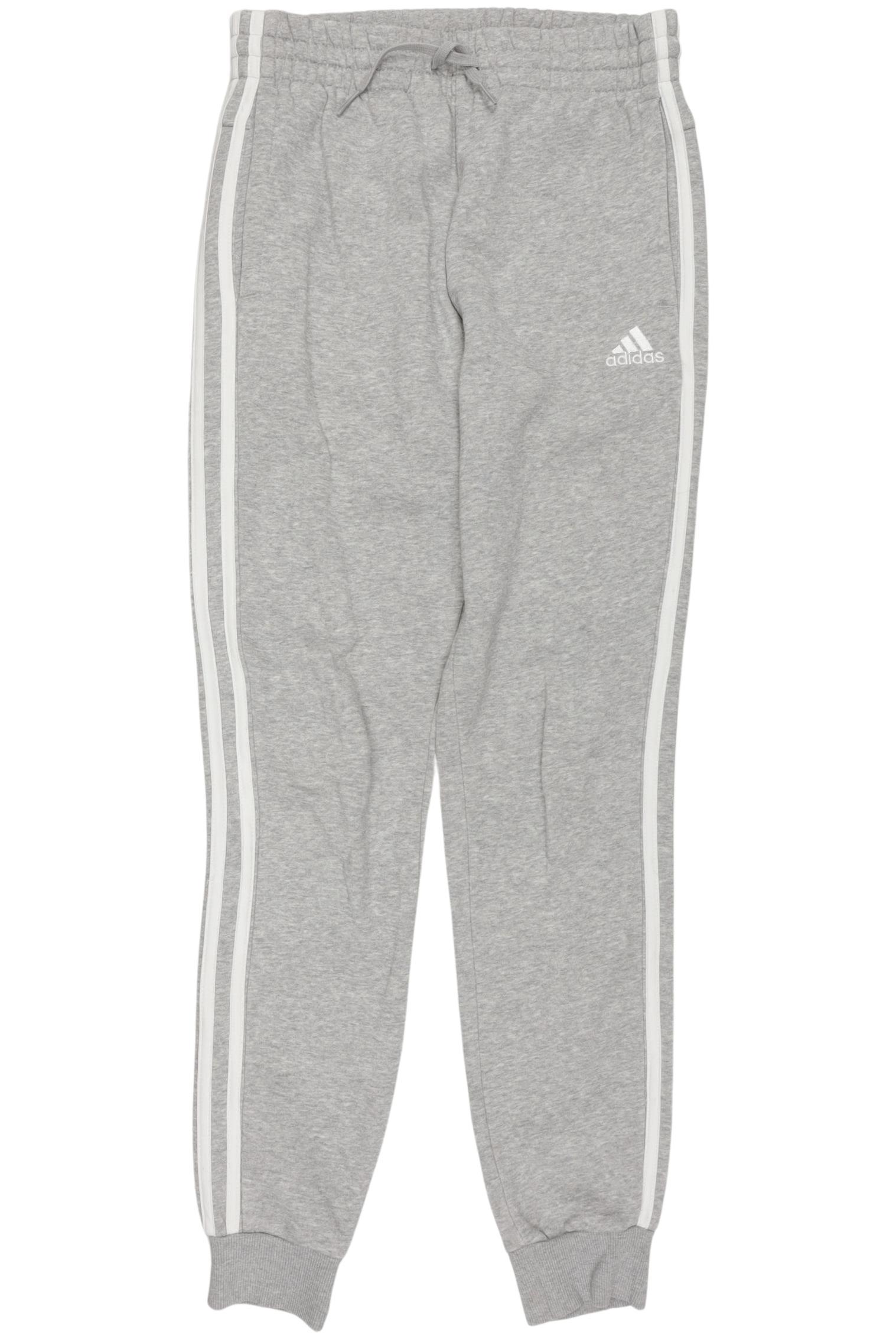 

adidas Damen Stoffhose, grau, Gr. 0