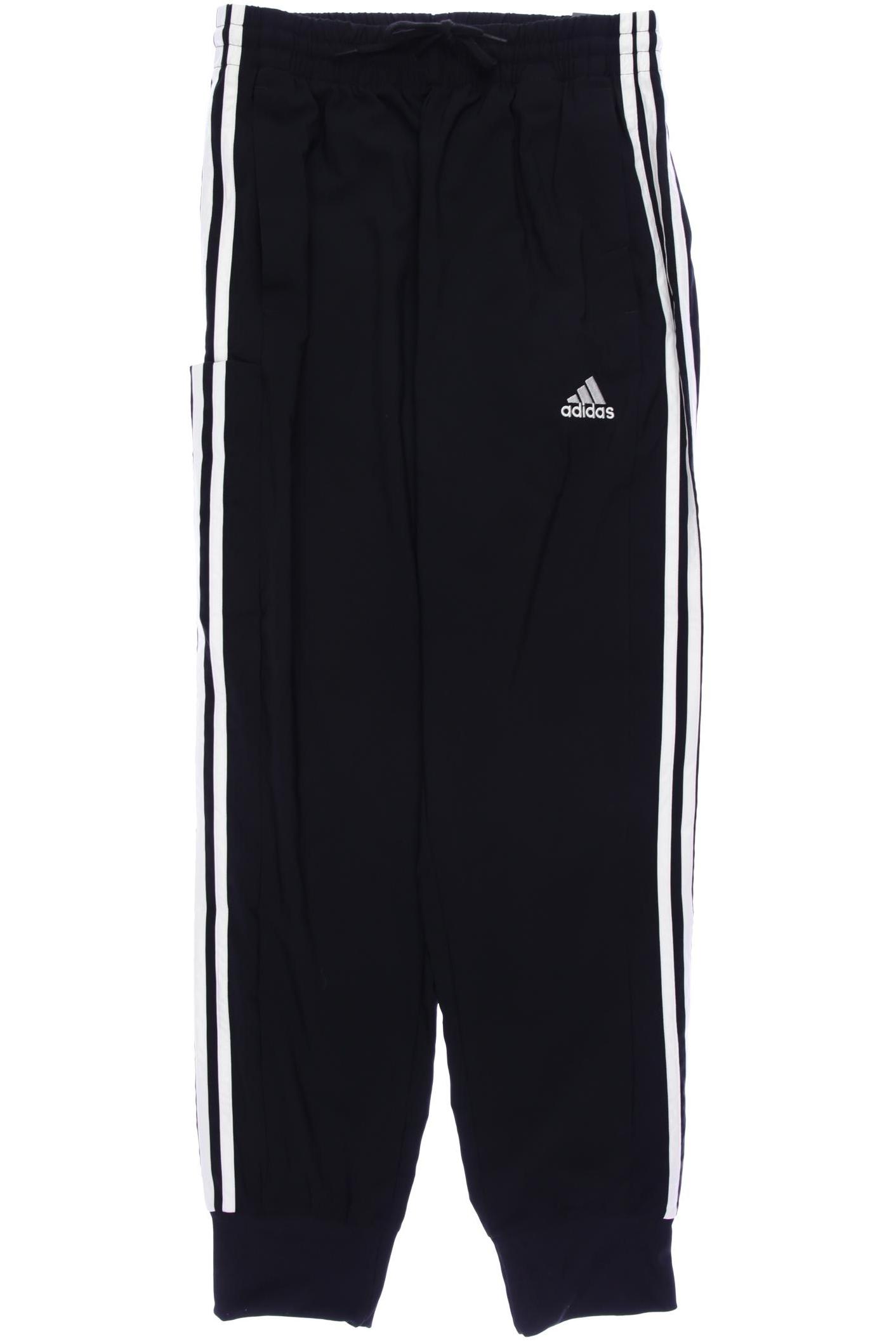 

adidas Damen Stoffhose, schwarz, Gr. 0