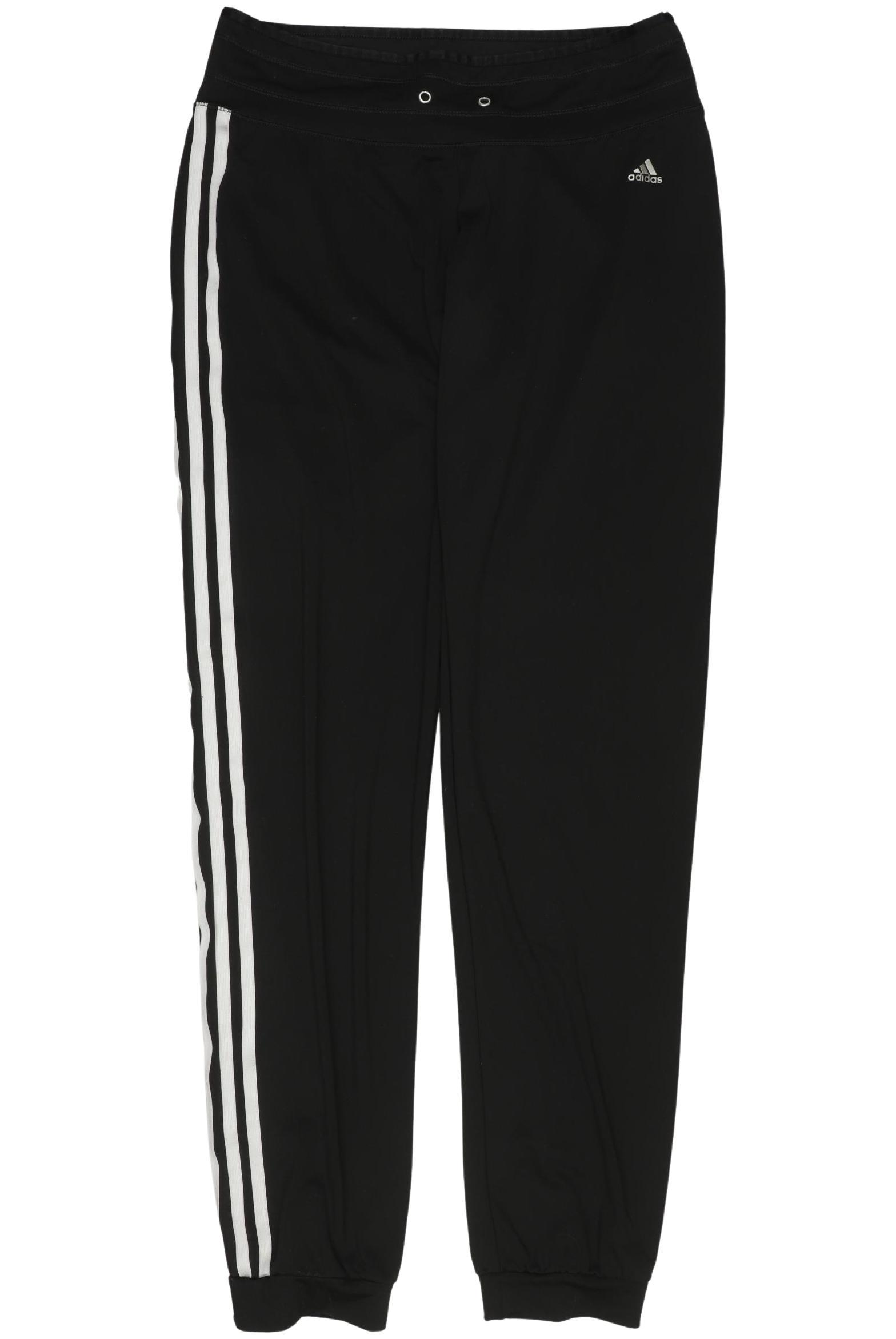 

adidas Damen Stoffhose, schwarz, Gr. 40