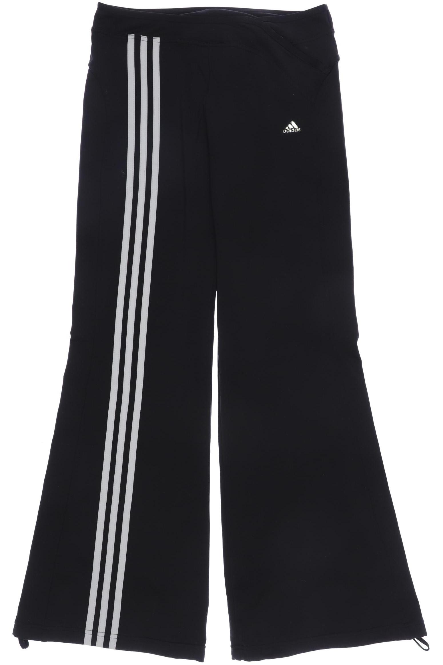

adidas Damen Stoffhose, schwarz, Gr. 38