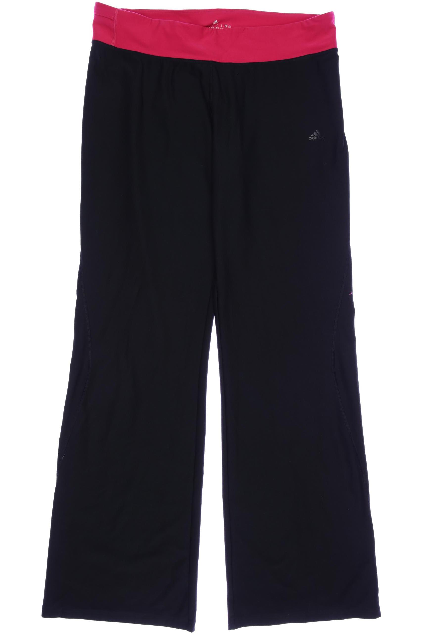 

adidas Damen Stoffhose, schwarz, Gr. 0