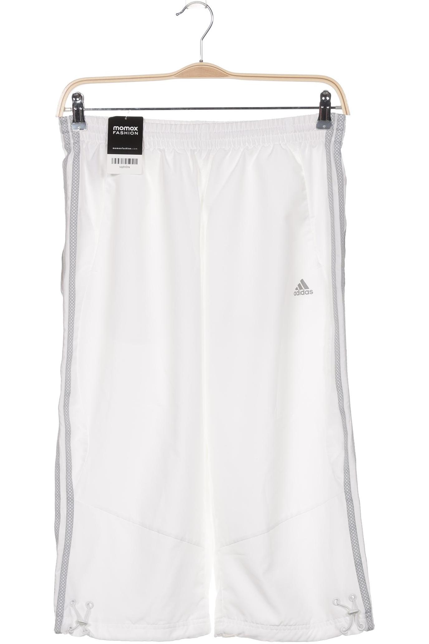 

adidas Damen Stoffhose, weiß, Gr. 0