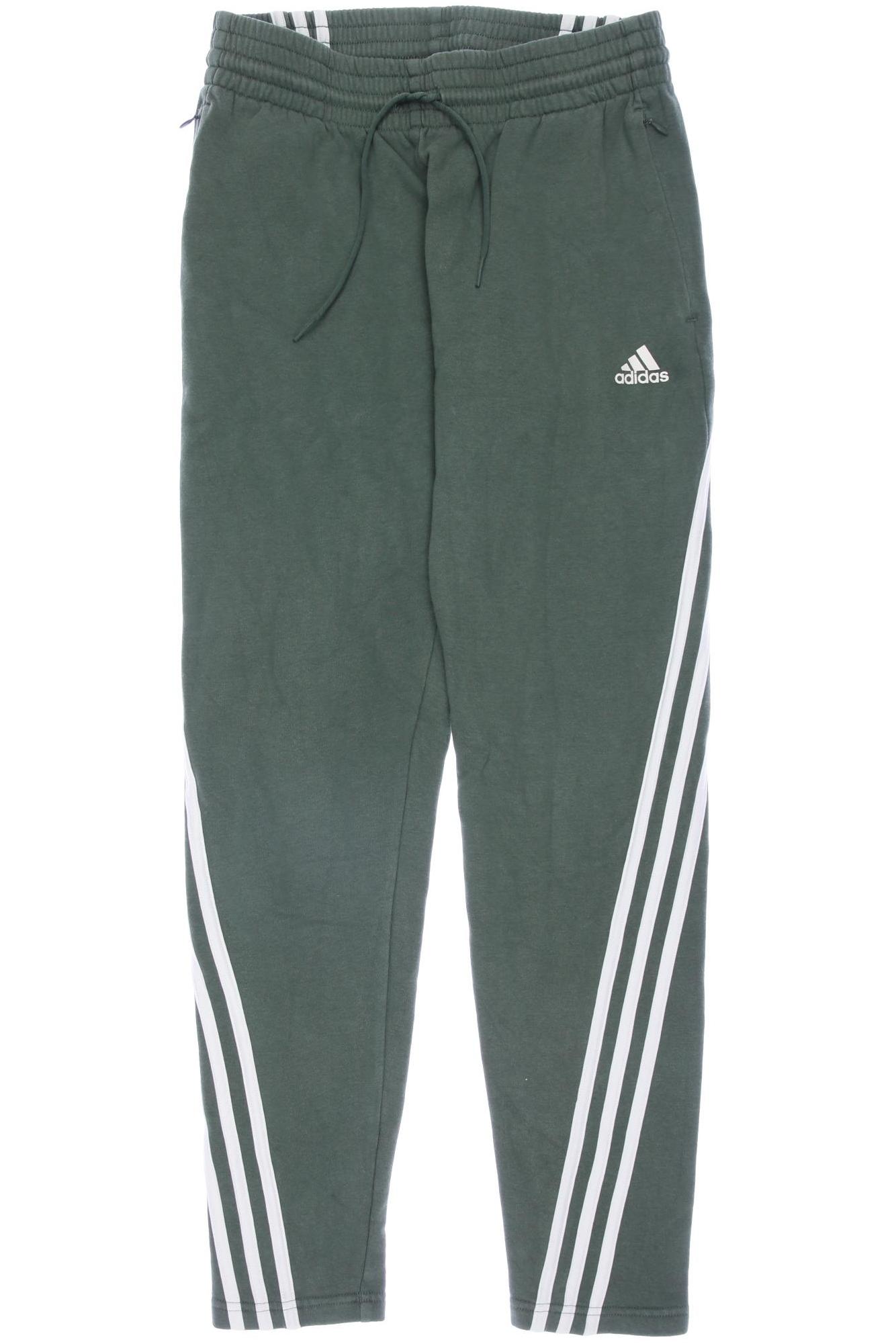 

adidas Damen Stoffhose, grün, Gr. 0