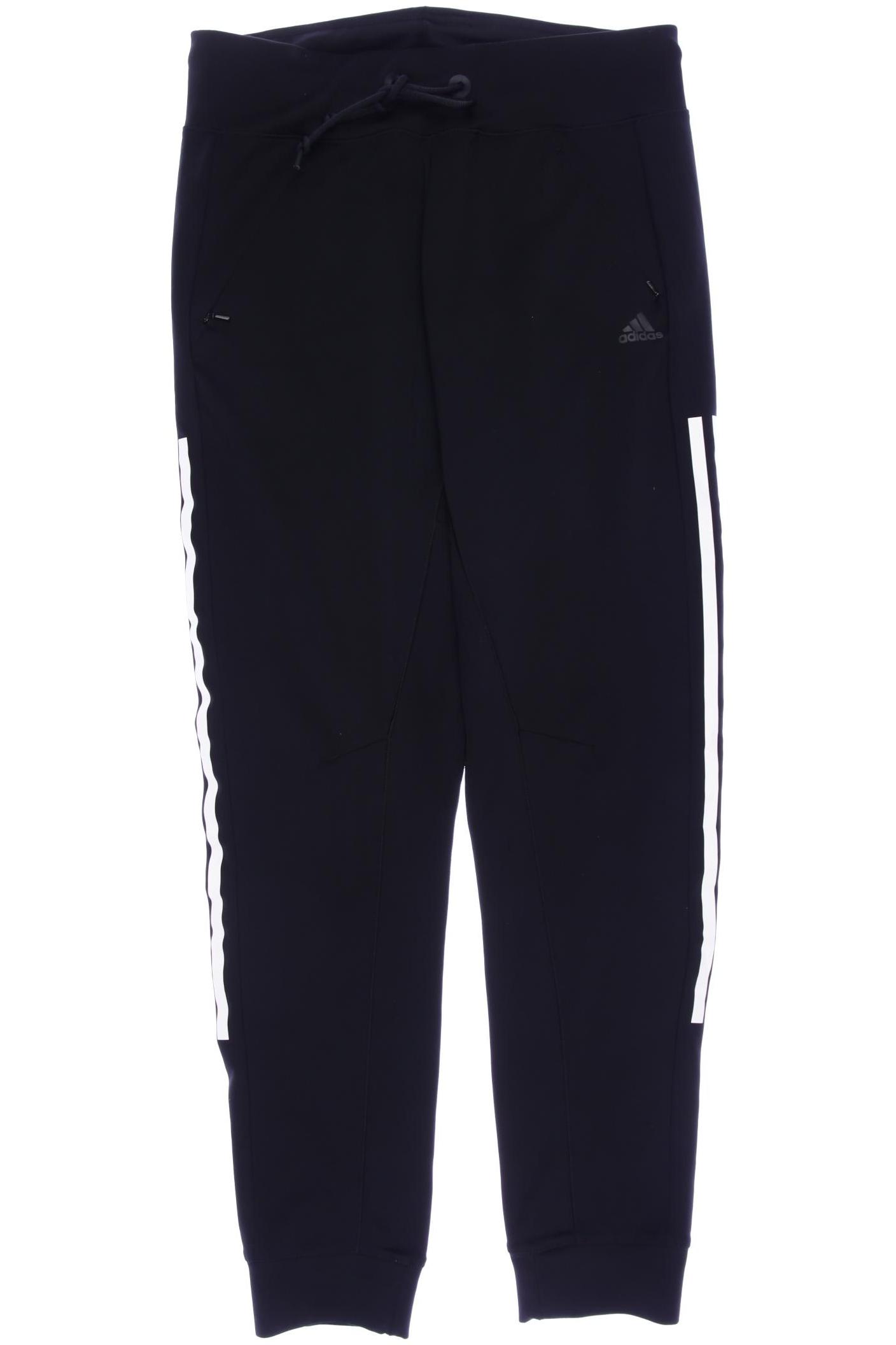 

adidas Damen Stoffhose, schwarz, Gr. 0
