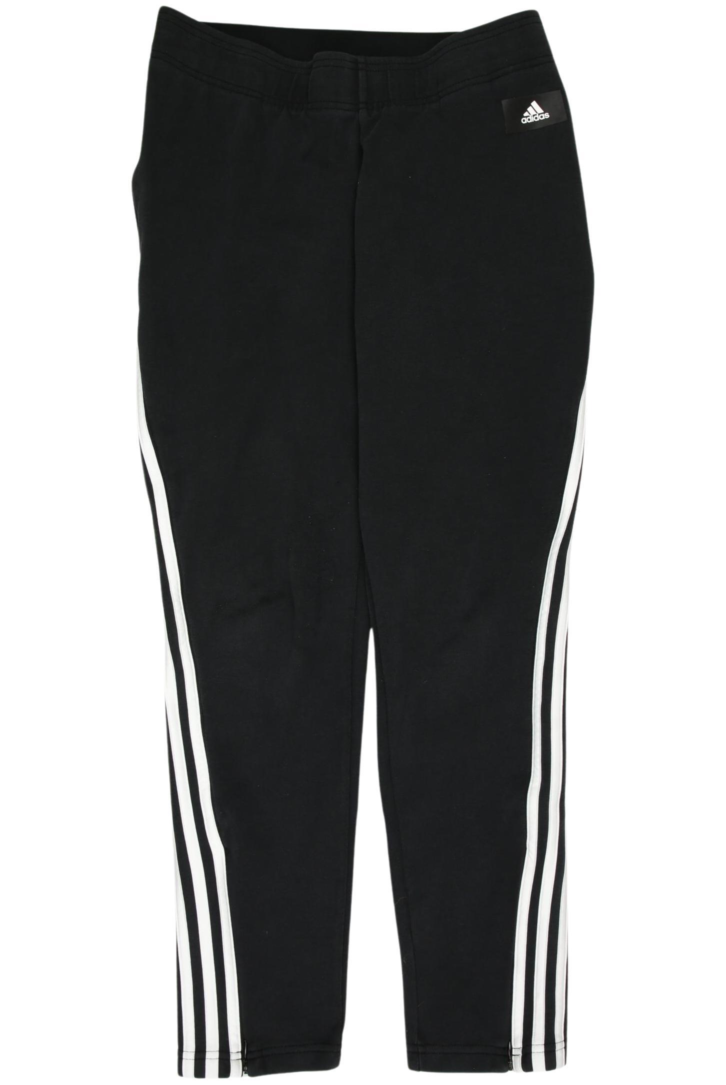 

adidas Damen Stoffhose, schwarz, Gr. 0