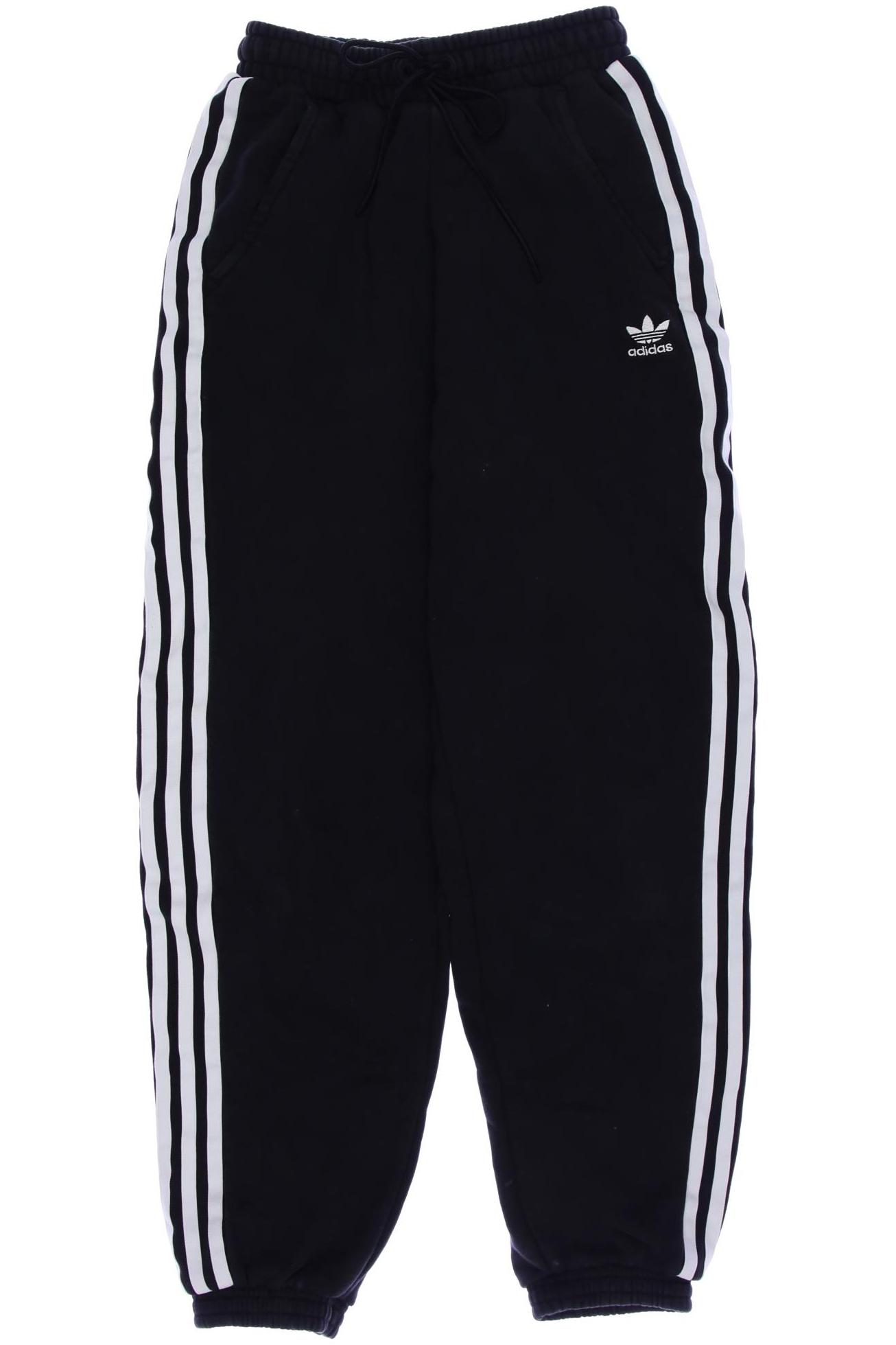 

adidas Damen Stoffhose, schwarz, Gr. 30