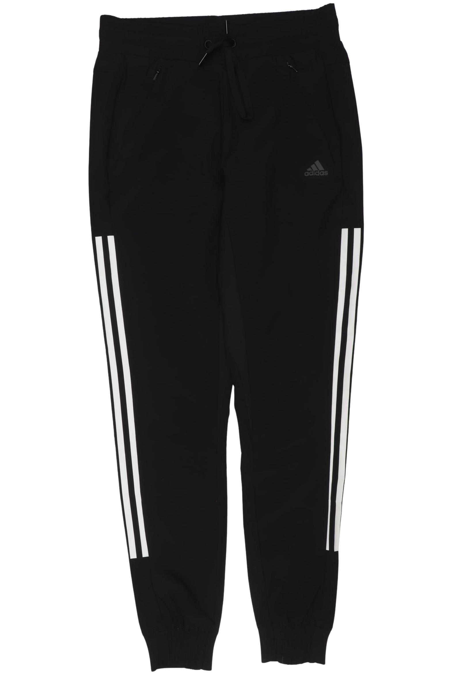

adidas Damen Stoffhose, schwarz, Gr. 0