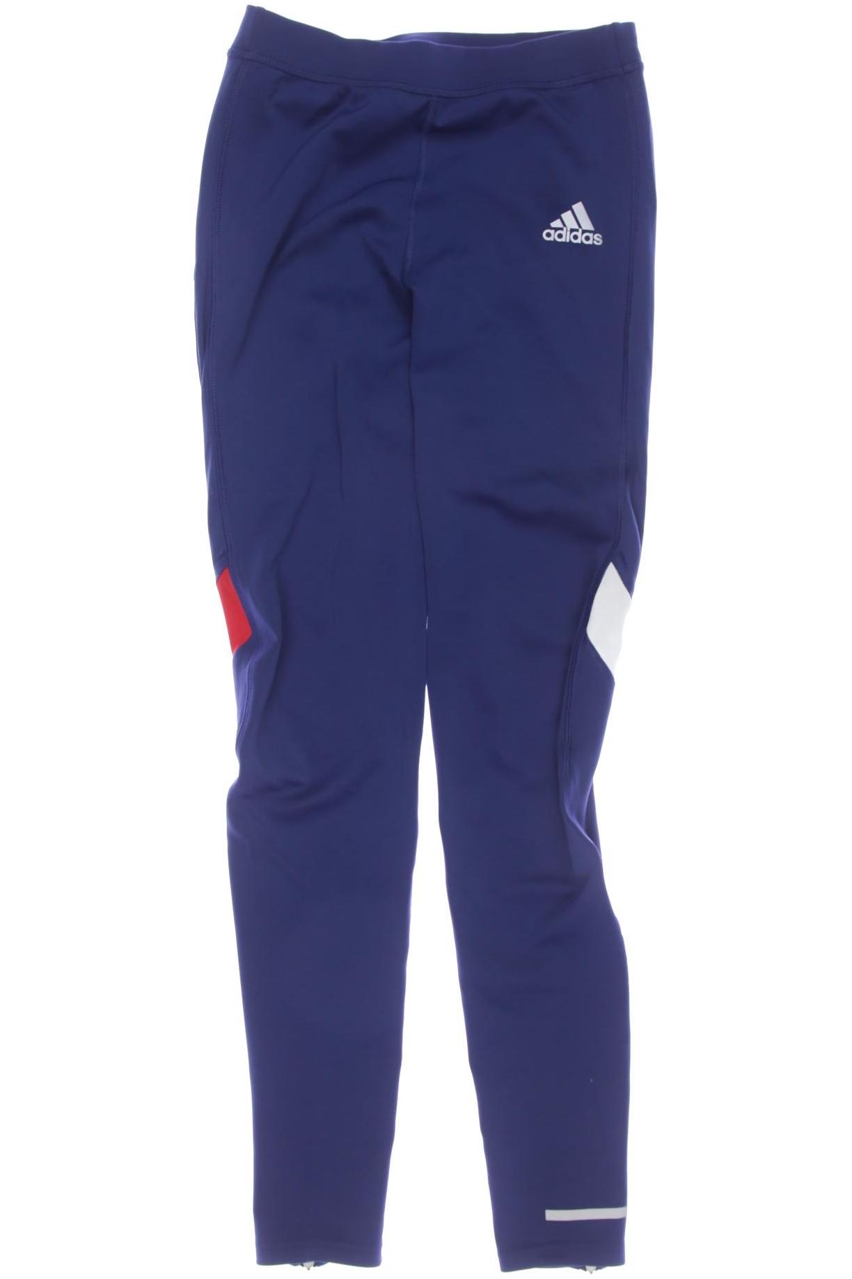 

adidas Damen Stoffhose, blau, Gr. 0