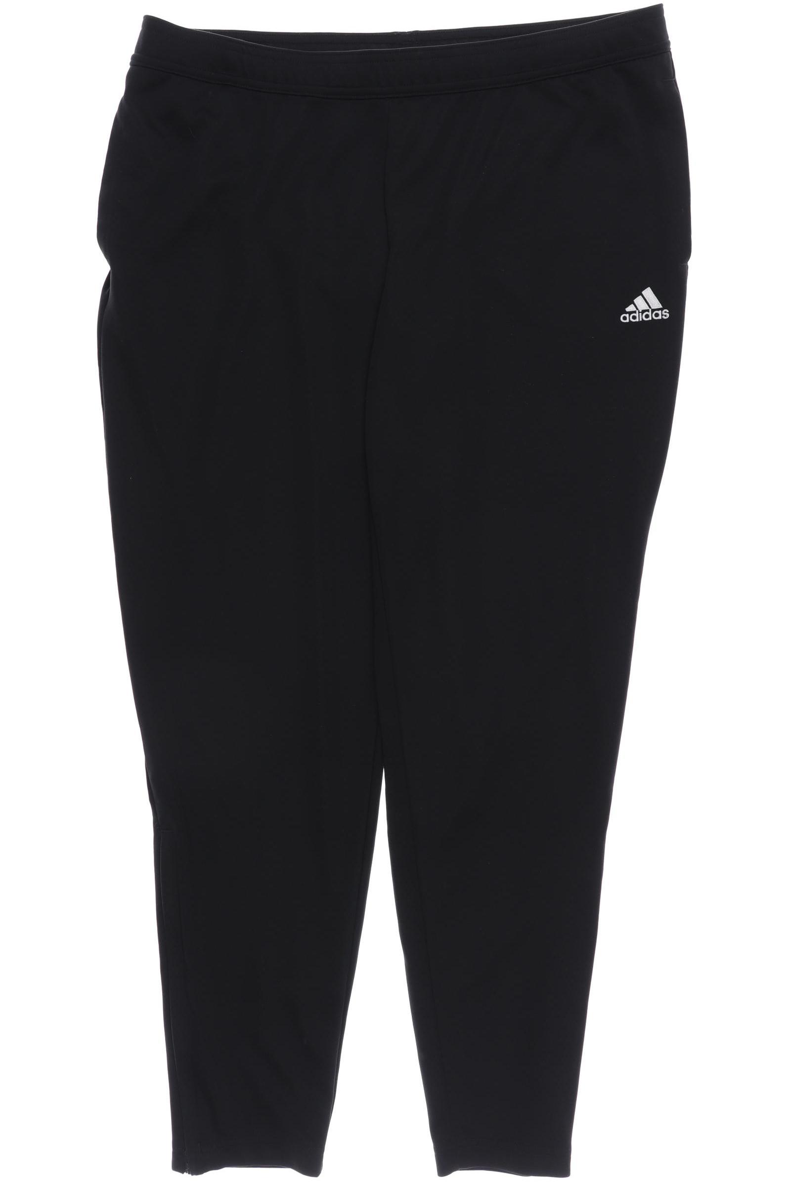

adidas Damen Stoffhose, schwarz, Gr. 44