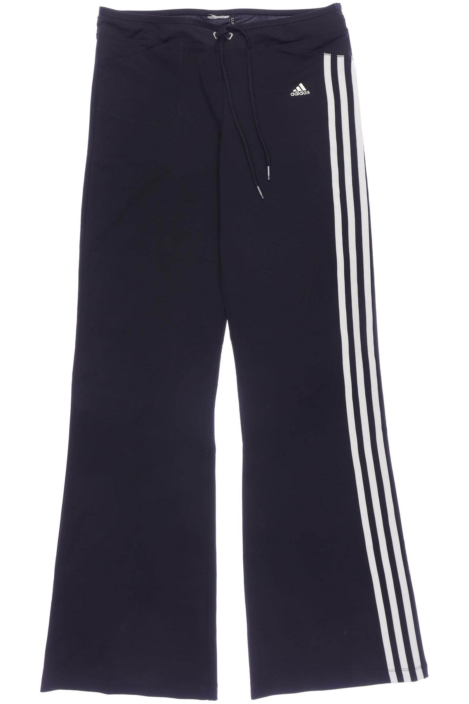 

adidas Damen Stoffhose, schwarz, Gr. 28
