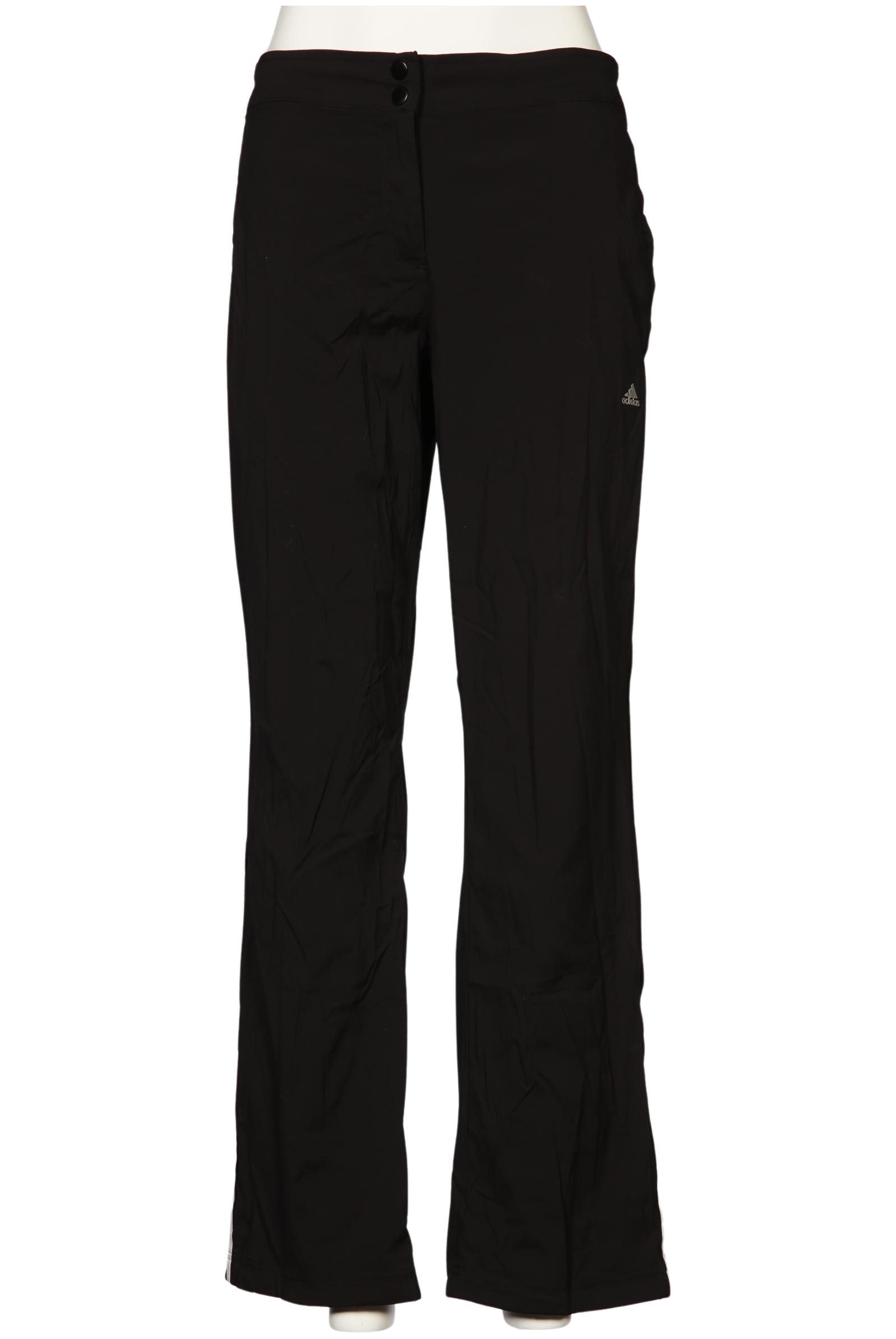

adidas Damen Stoffhose, schwarz, Gr. 40