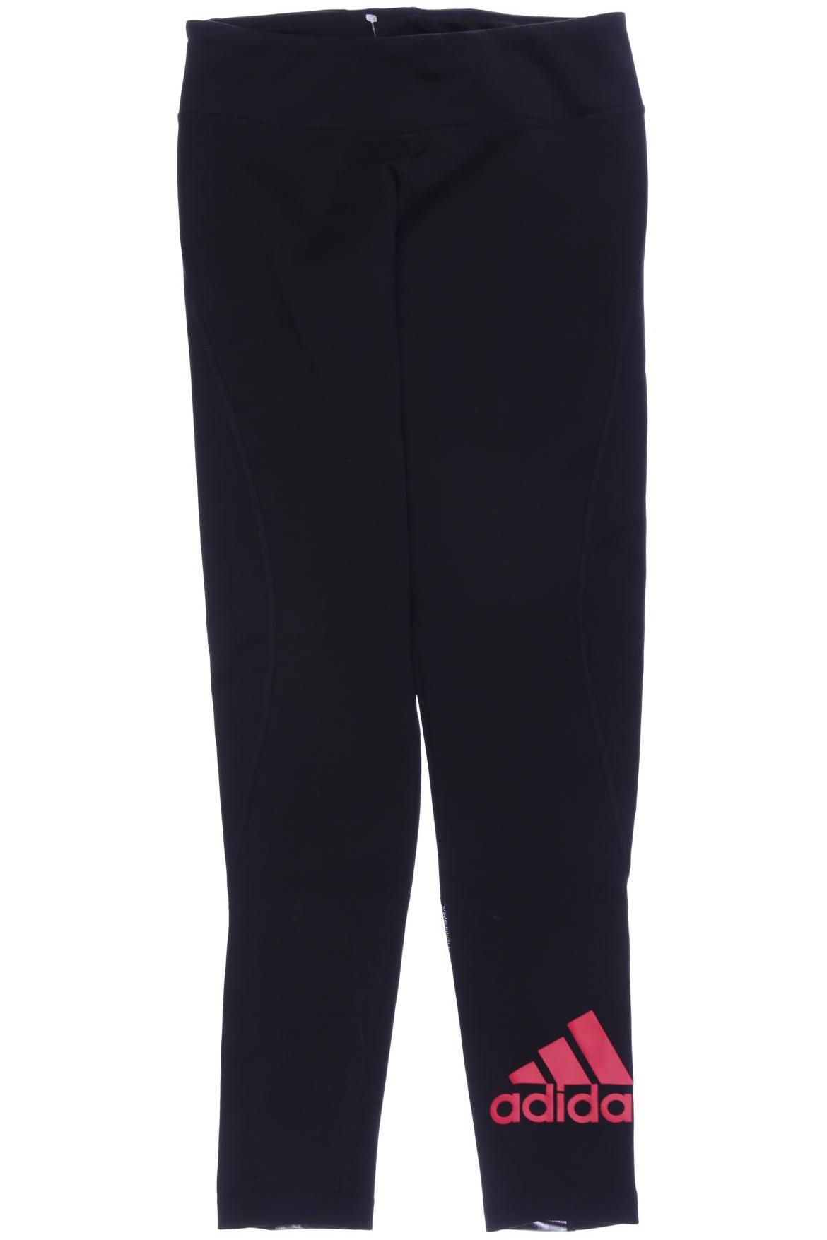 

adidas Damen Stoffhose, schwarz, Gr. 0