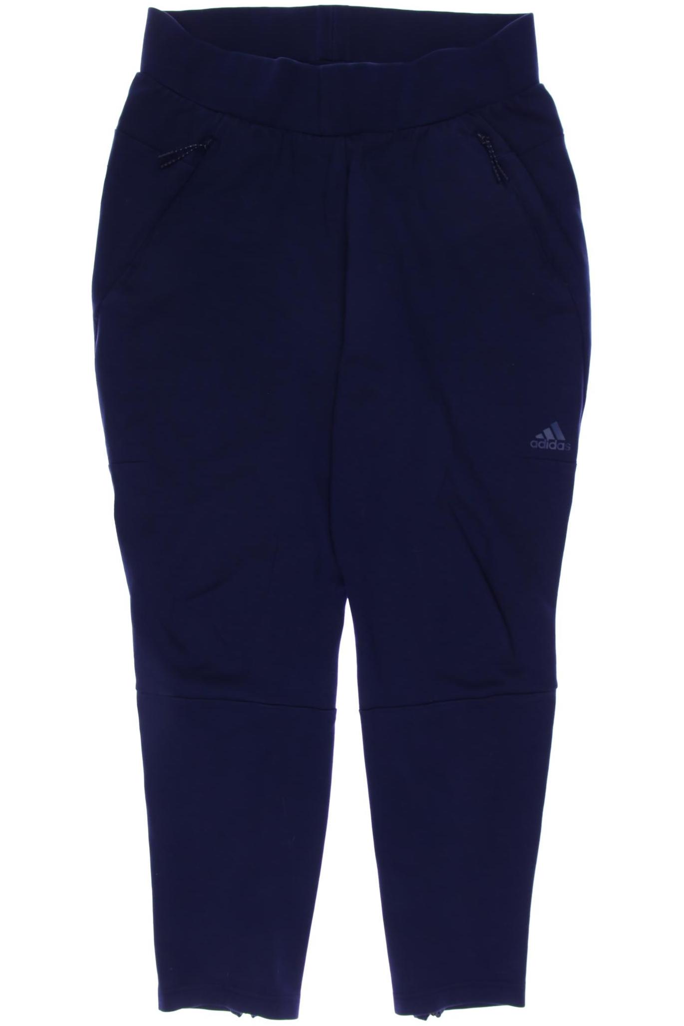 

adidas Damen Stoffhose, blau, Gr. 0
