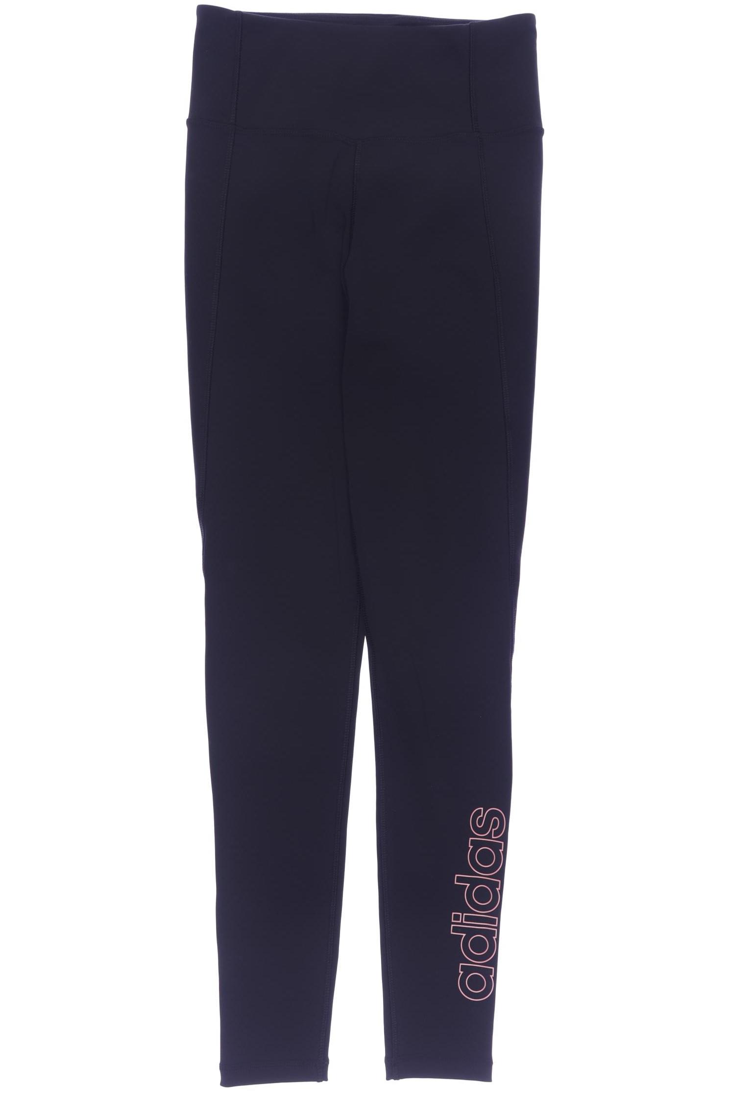 

adidas Damen Stoffhose, schwarz, Gr. 0