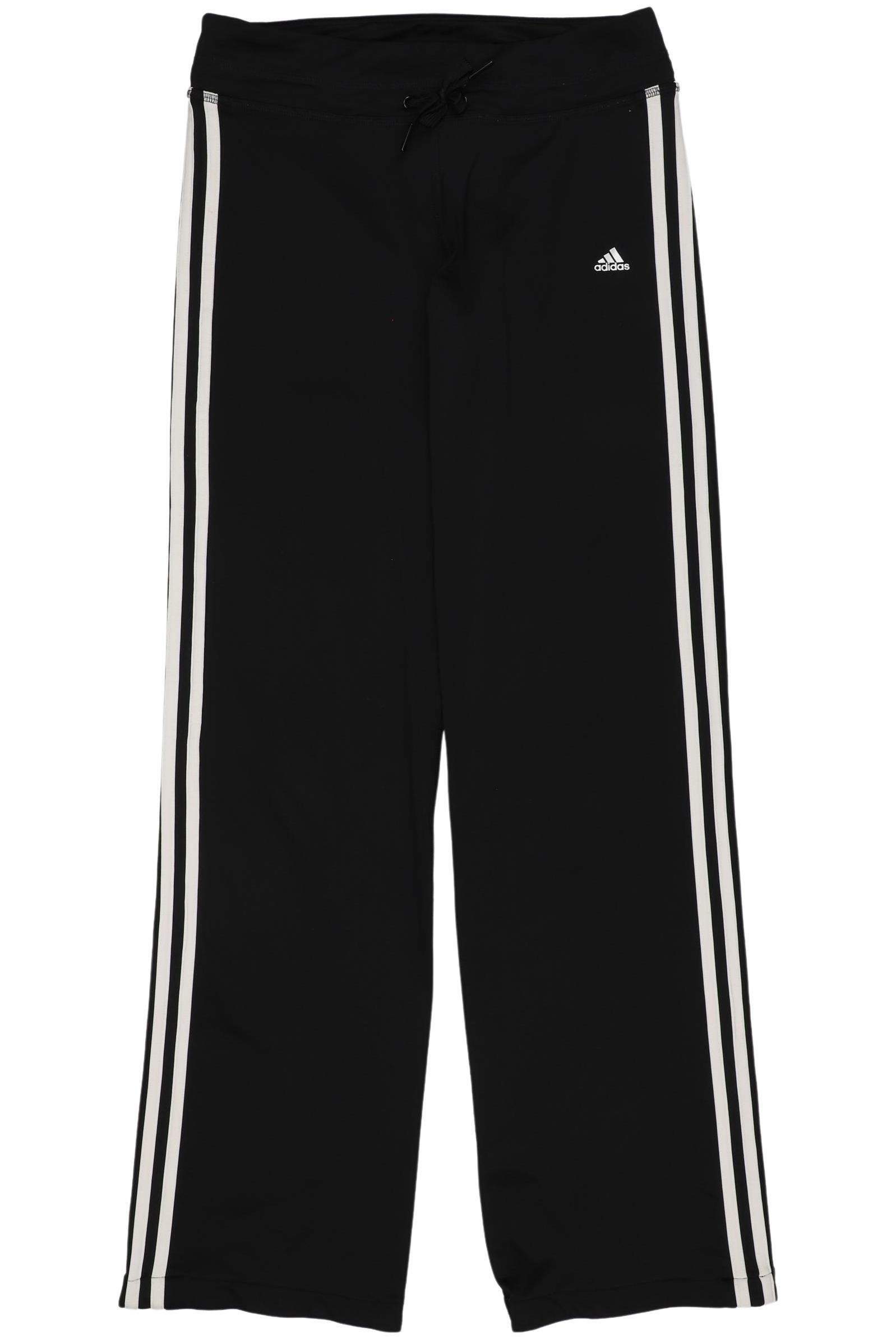 

adidas Damen Stoffhose, schwarz, Gr. 0