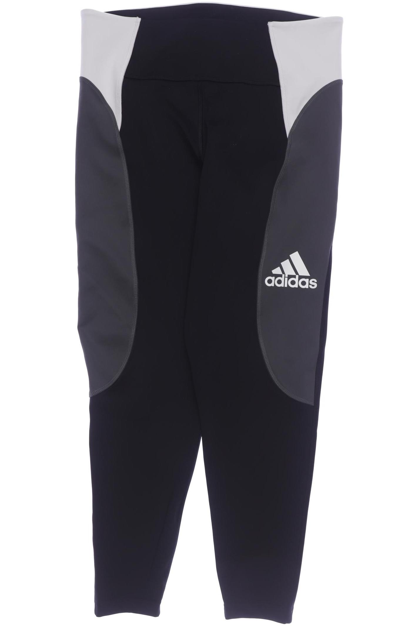

adidas Damen Stoffhose, schwarz, Gr. 0