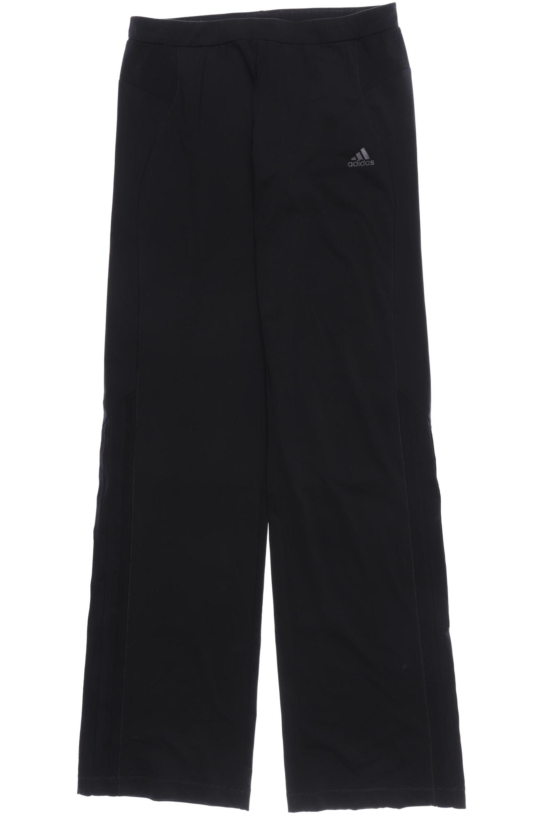 

adidas Damen Stoffhose, schwarz, Gr. 0
