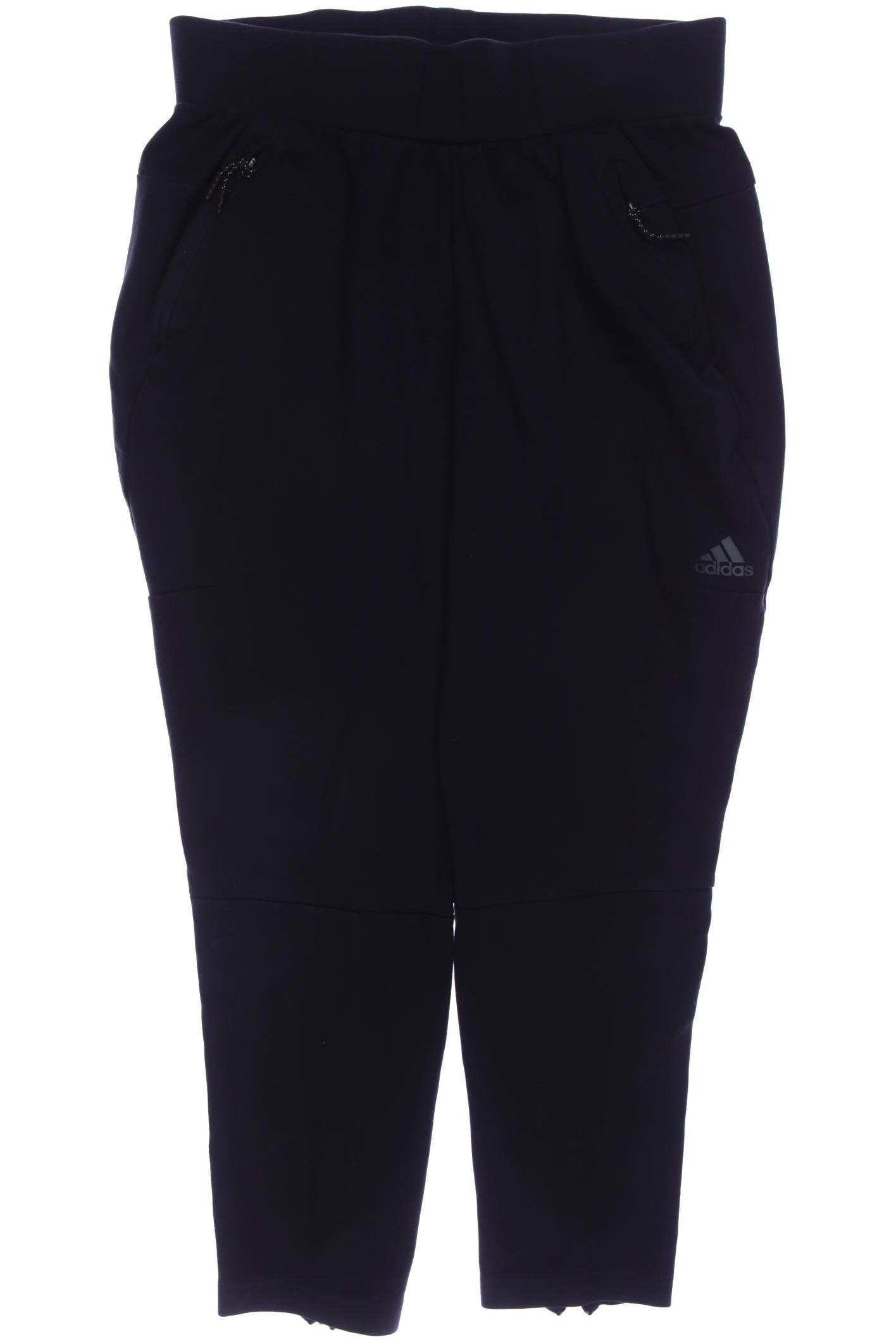 

adidas Damen Stoffhose, schwarz, Gr. 0