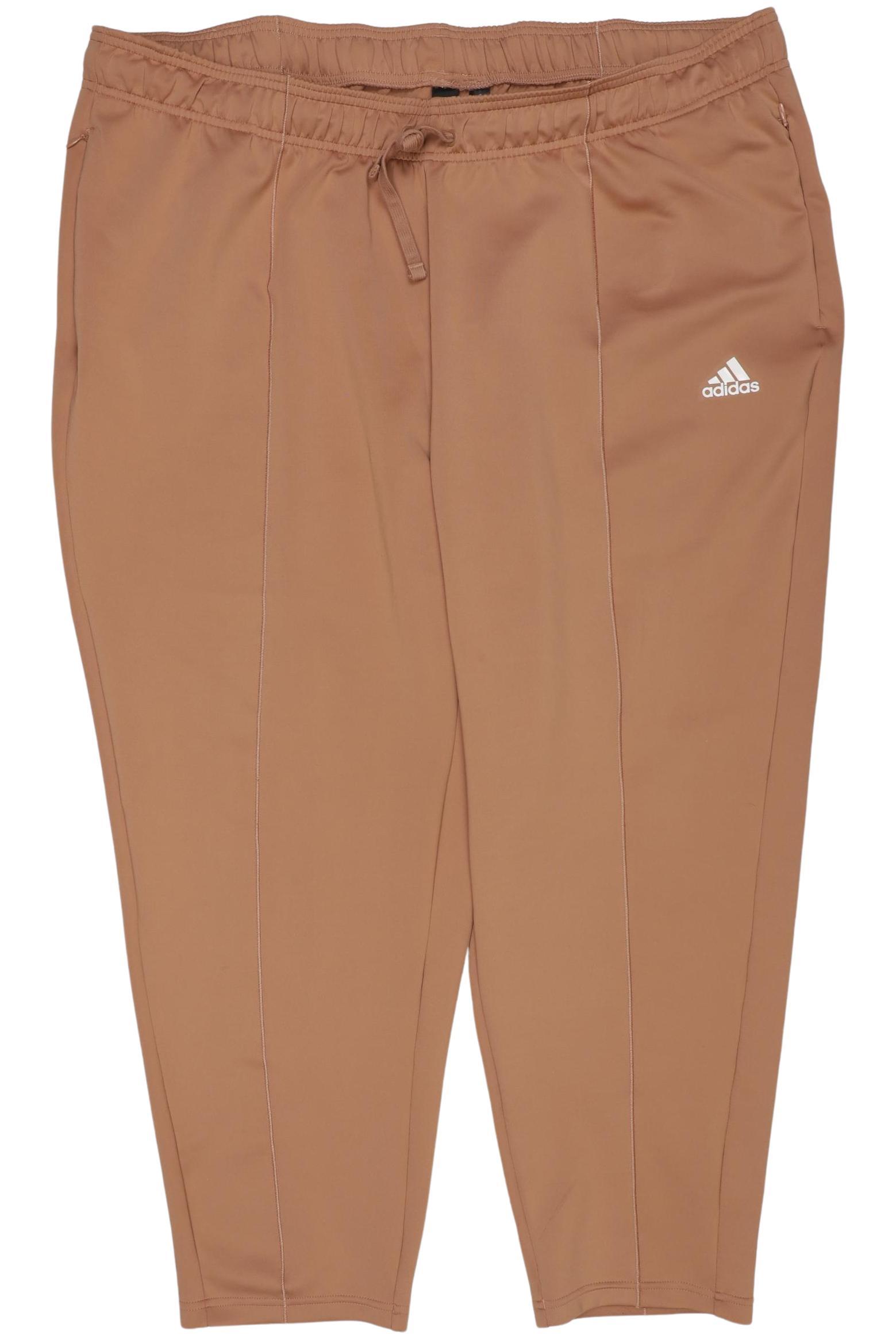 

adidas Damen Stoffhose, beige, Gr. 0