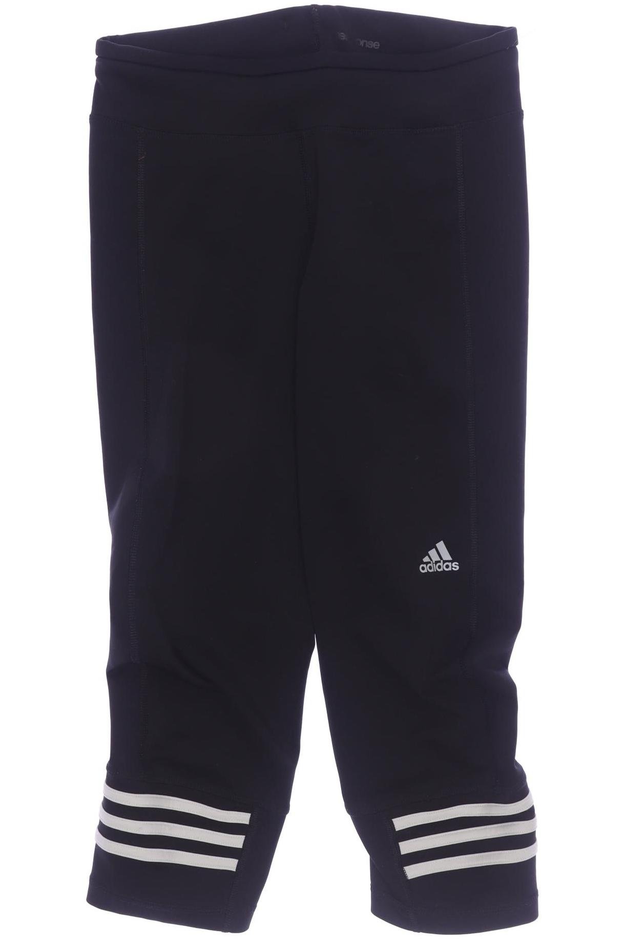 

adidas Damen Stoffhose, schwarz, Gr. 0