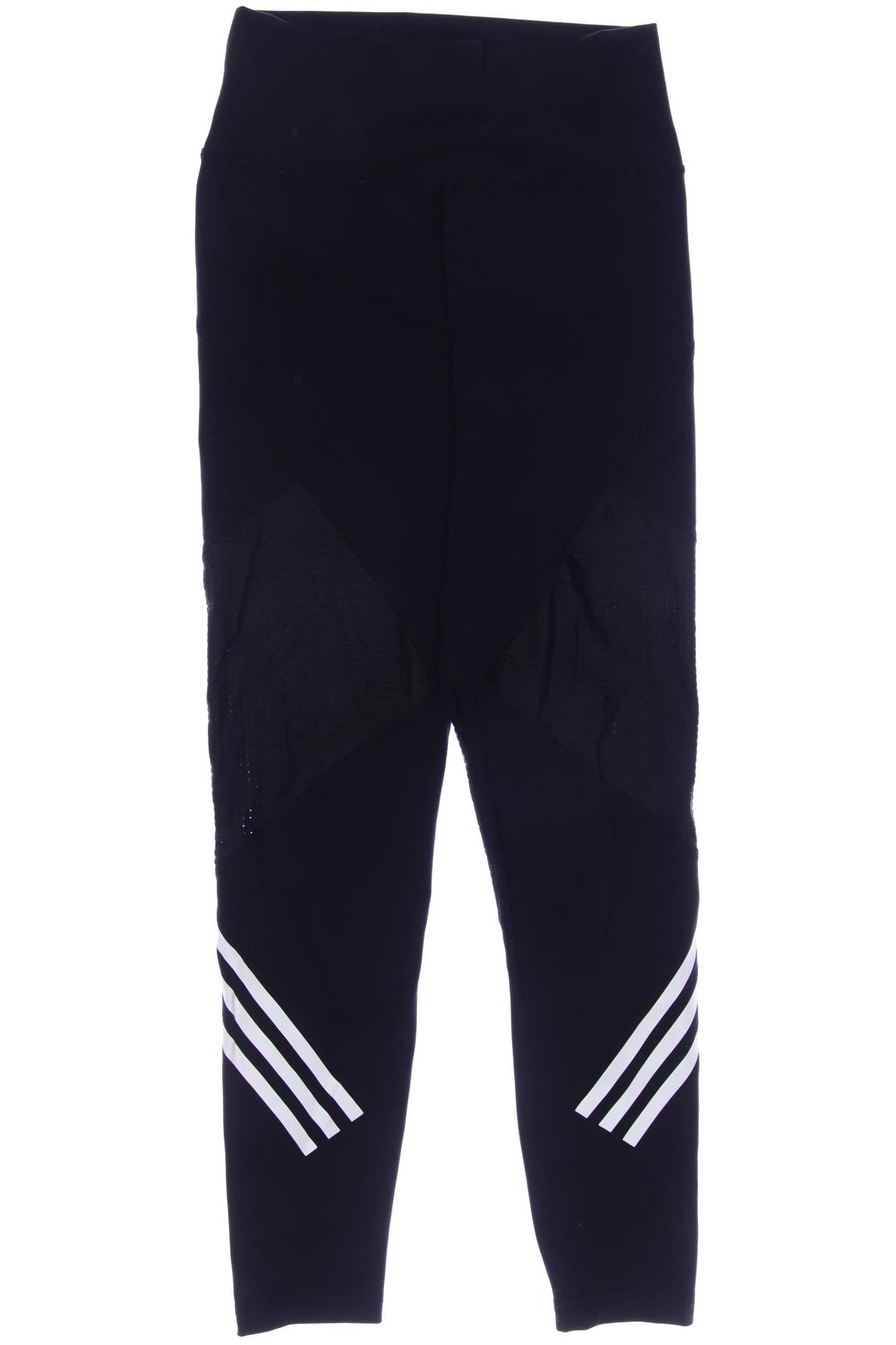 

adidas Damen Stoffhose, schwarz, Gr. 0