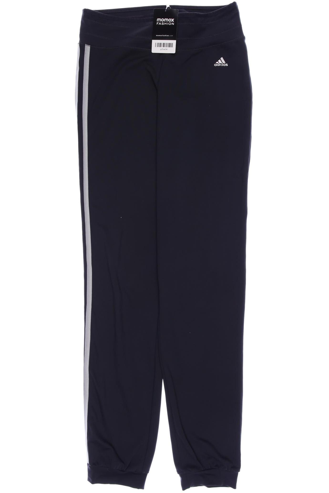 

adidas Damen Stoffhose, grau, Gr. 36