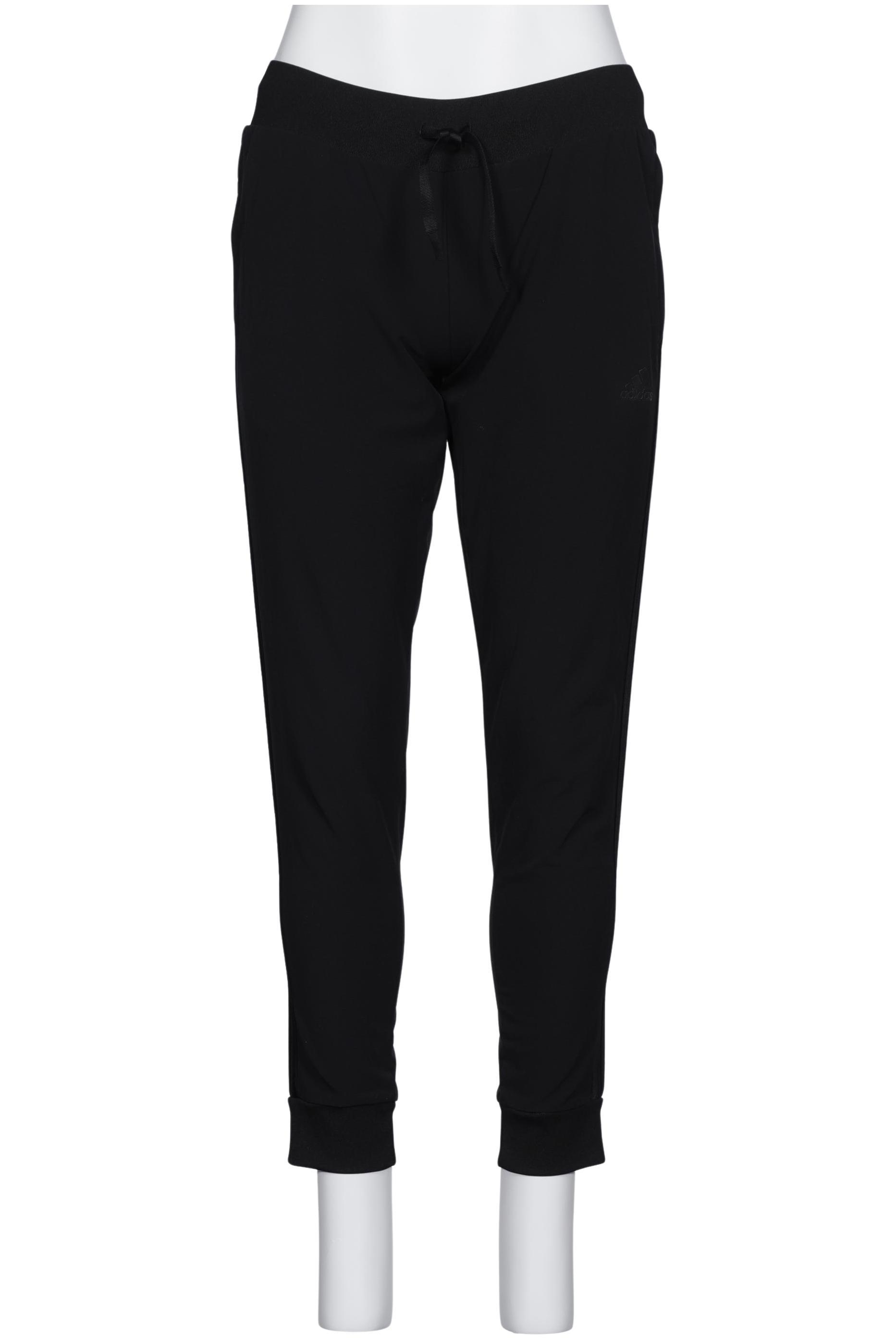 

adidas Damen Stoffhose, schwarz, Gr. 0