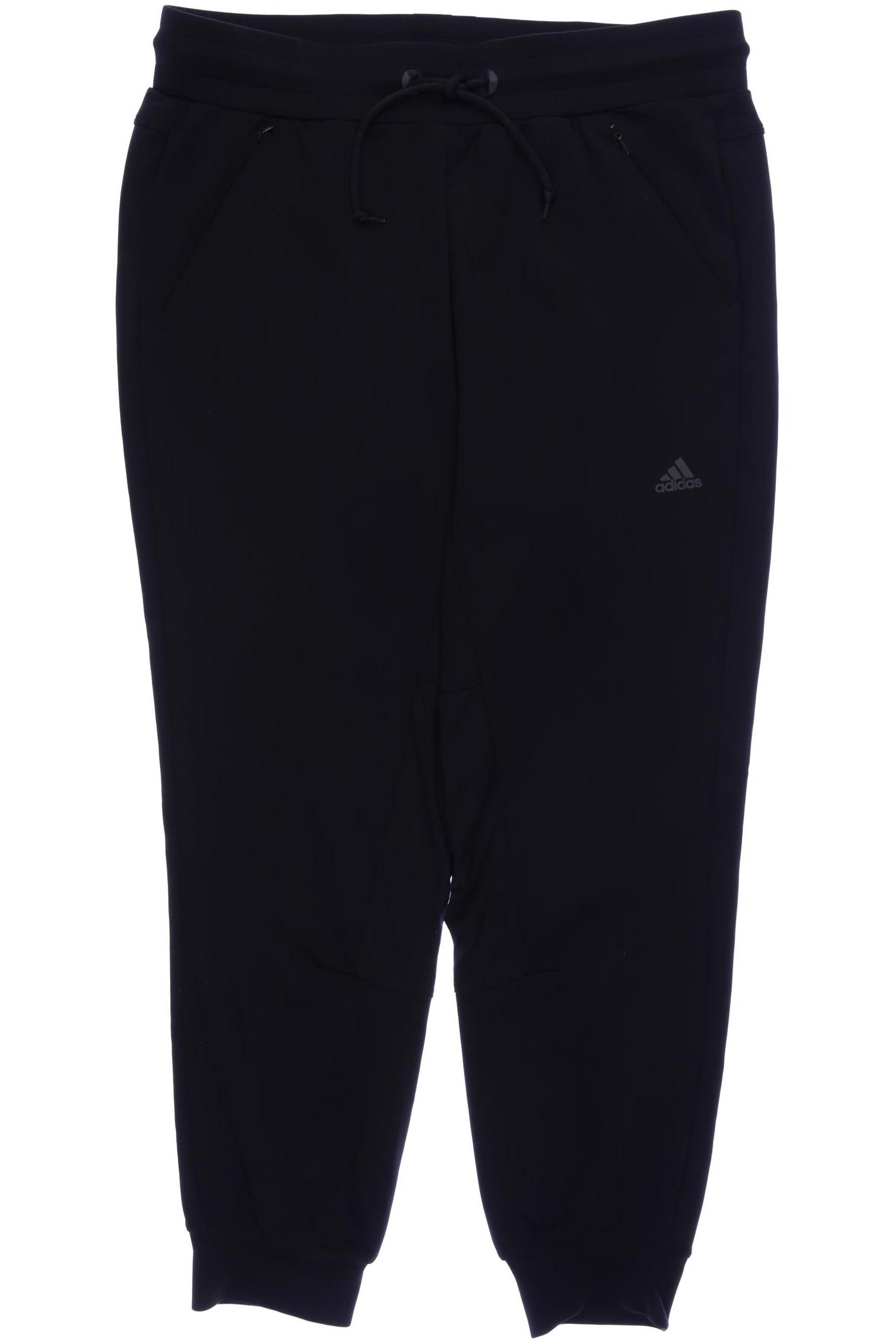 

adidas Damen Stoffhose, schwarz, Gr. 0