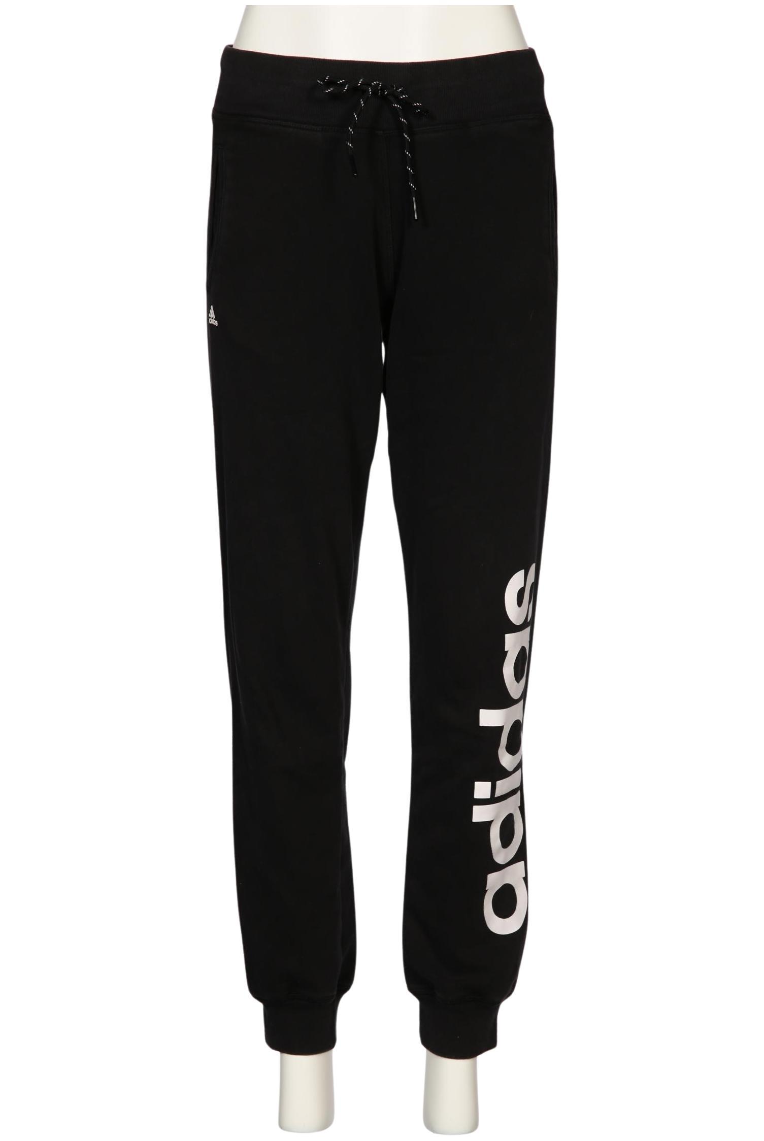 

adidas Damen Stoffhose, schwarz, Gr. 0