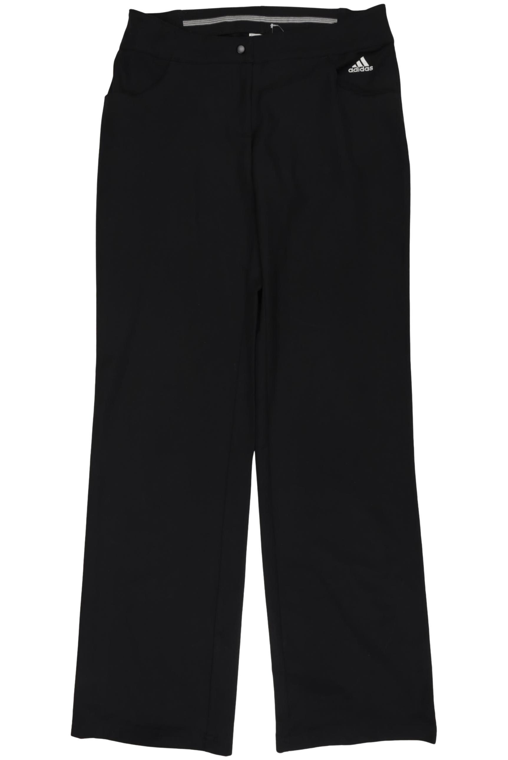 

adidas Damen Stoffhose, schwarz, Gr. 36