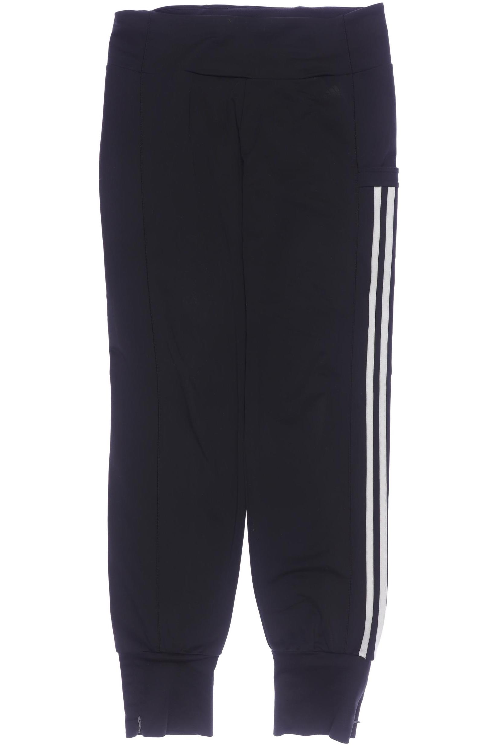

adidas Damen Stoffhose, schwarz, Gr. 0