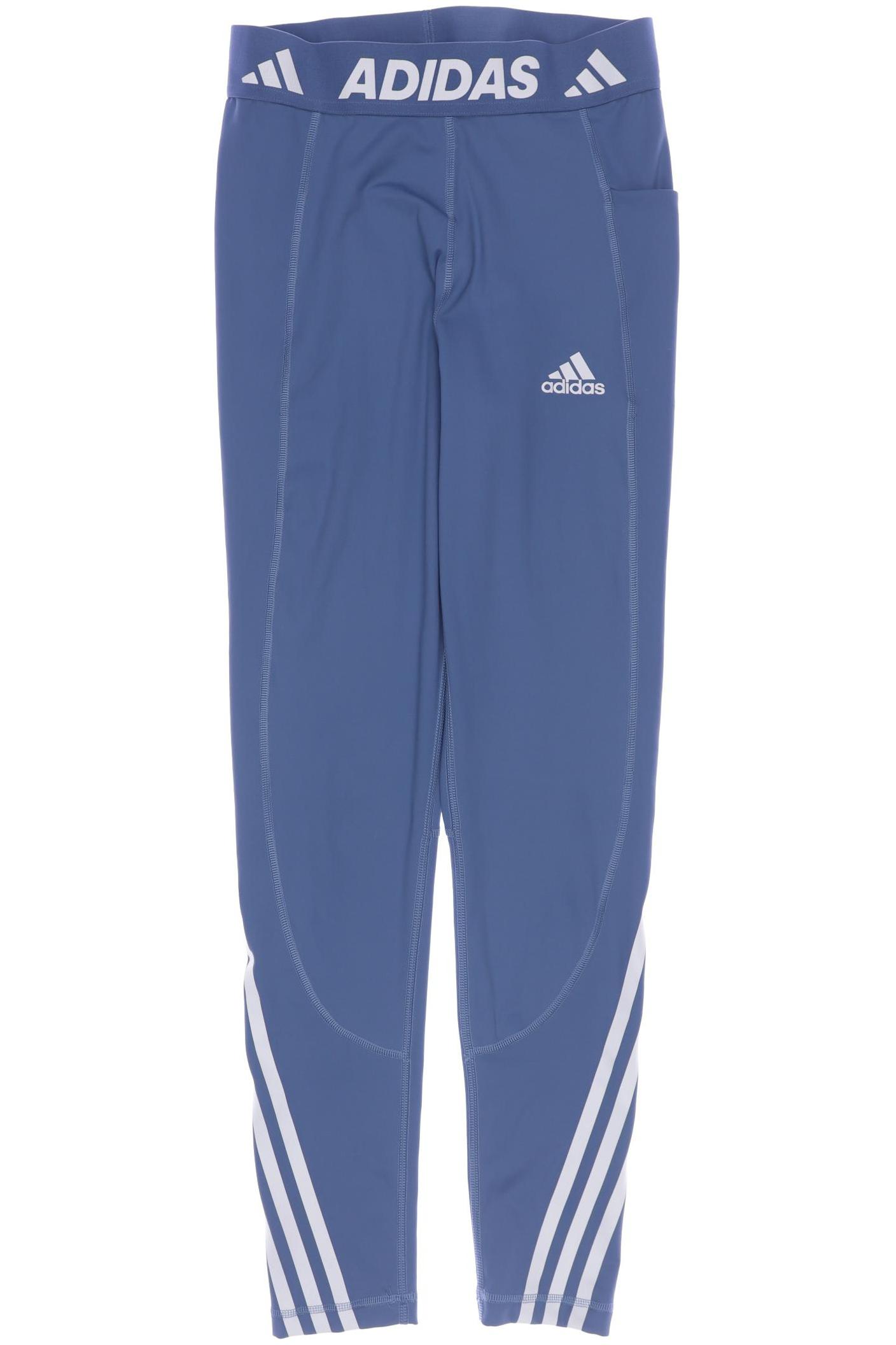 

adidas Damen Stoffhose, blau, Gr. 0