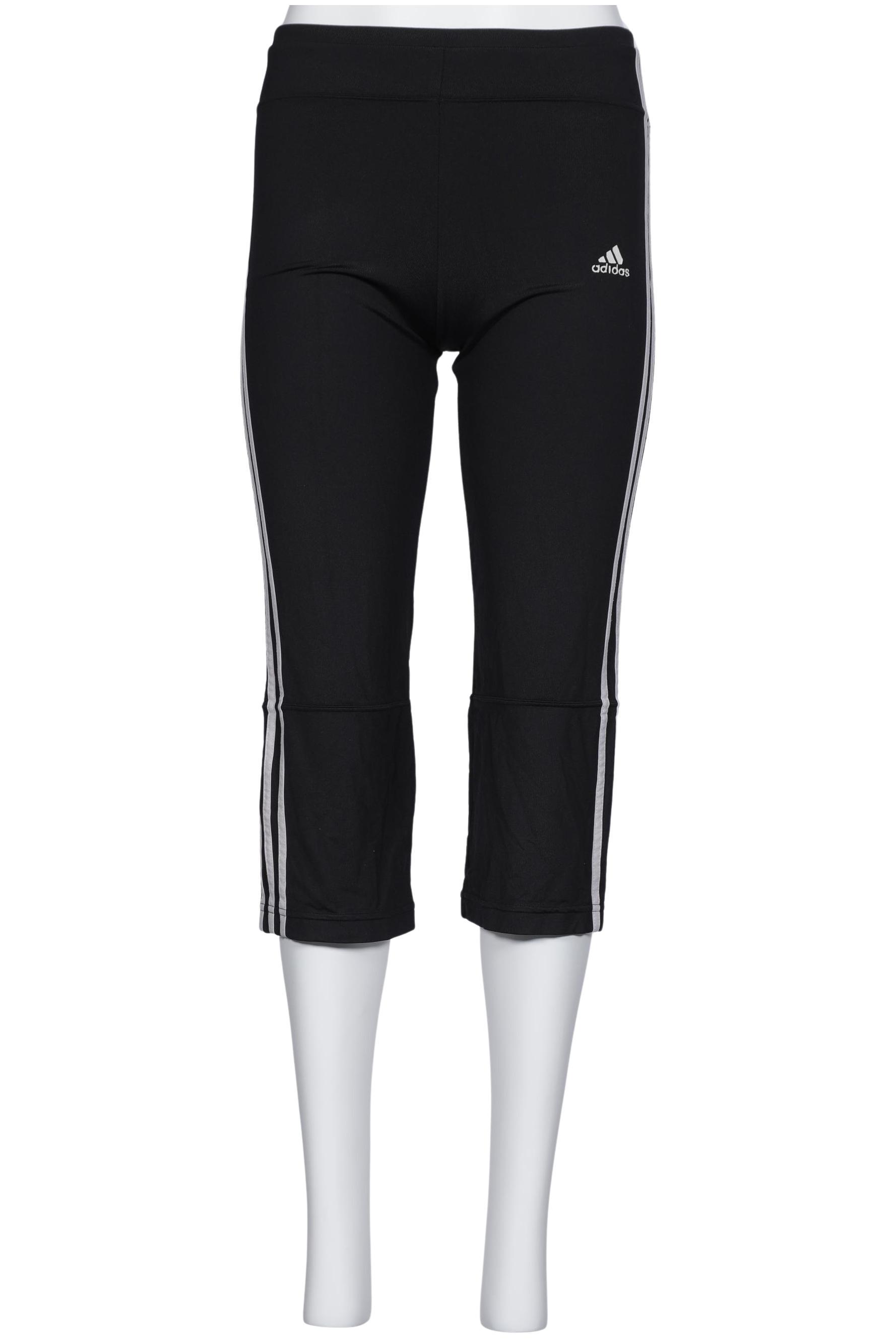 

adidas Damen Stoffhose, schwarz, Gr. 40