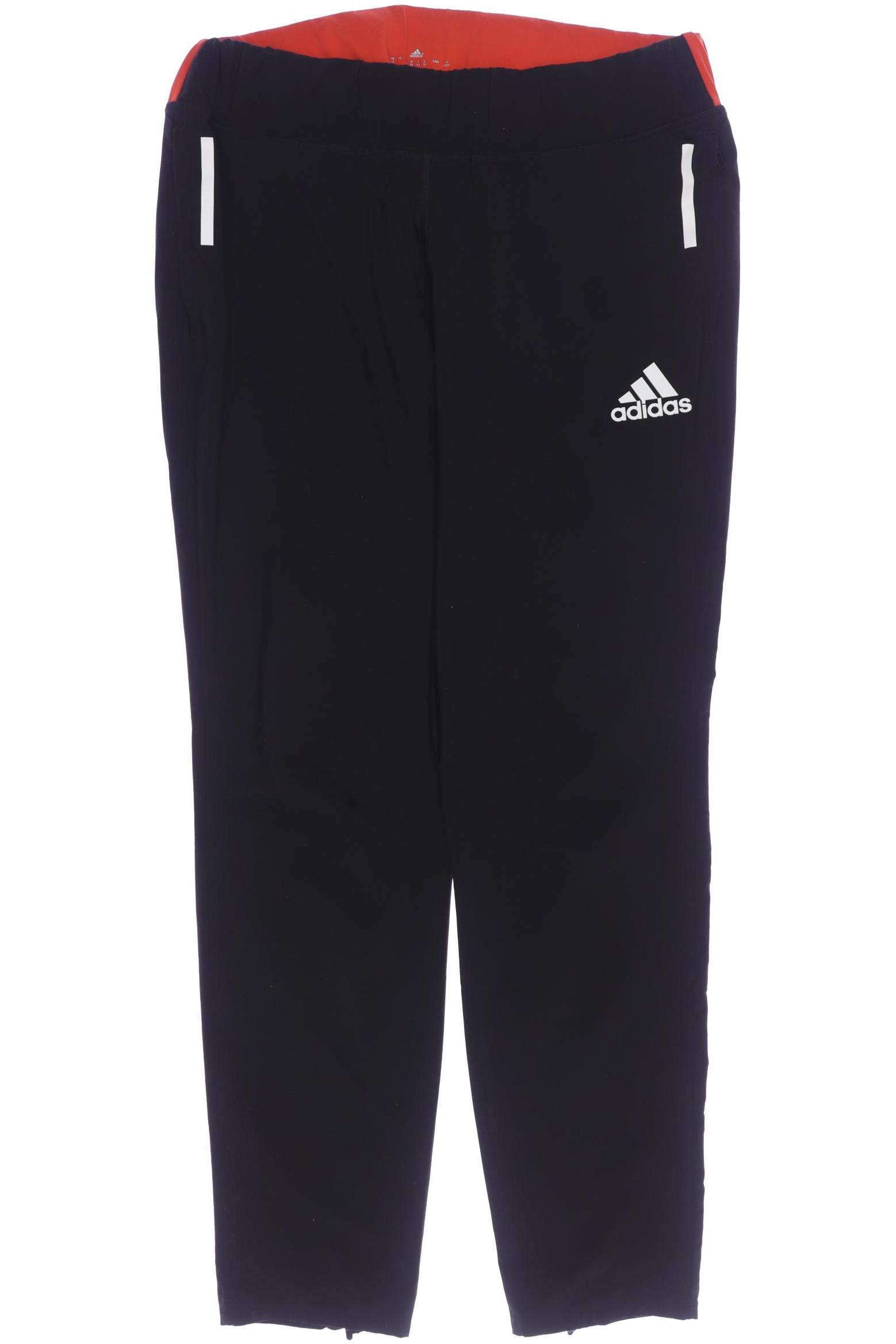 

adidas Damen Stoffhose, schwarz, Gr. 38