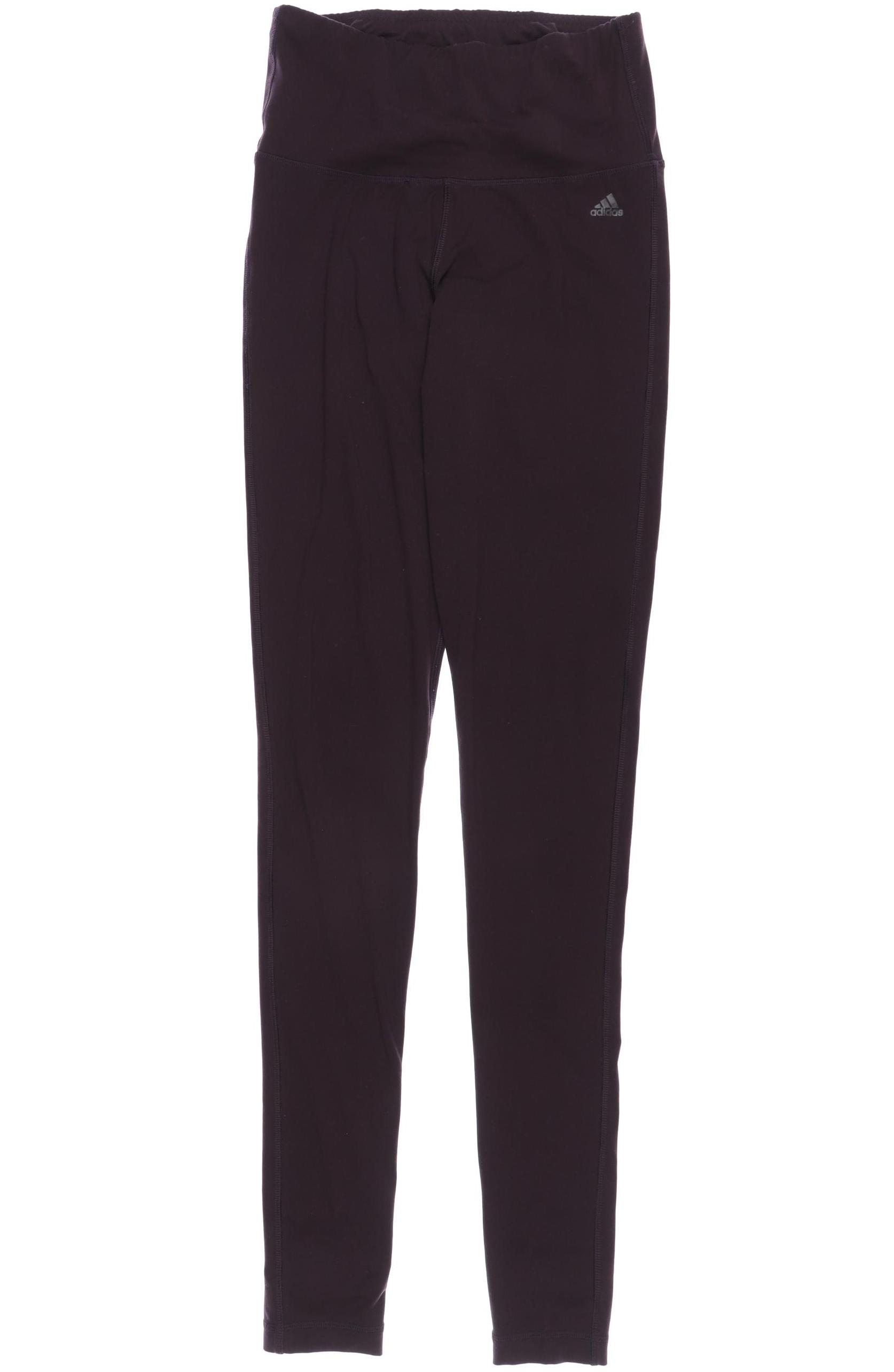 

adidas Damen Stoffhose, bordeaux, Gr. 0