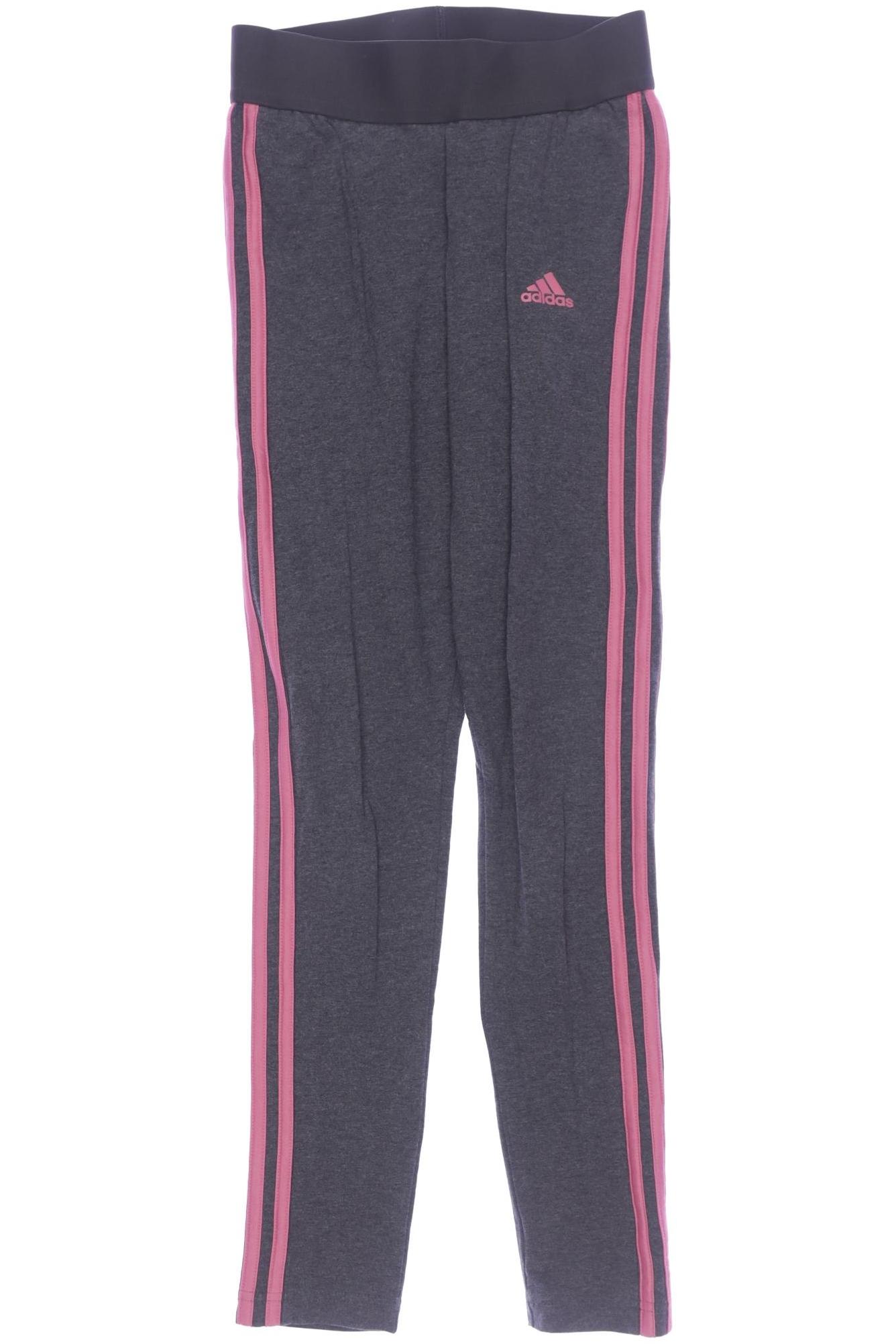 

adidas Damen Stoffhose, grau, Gr. 0