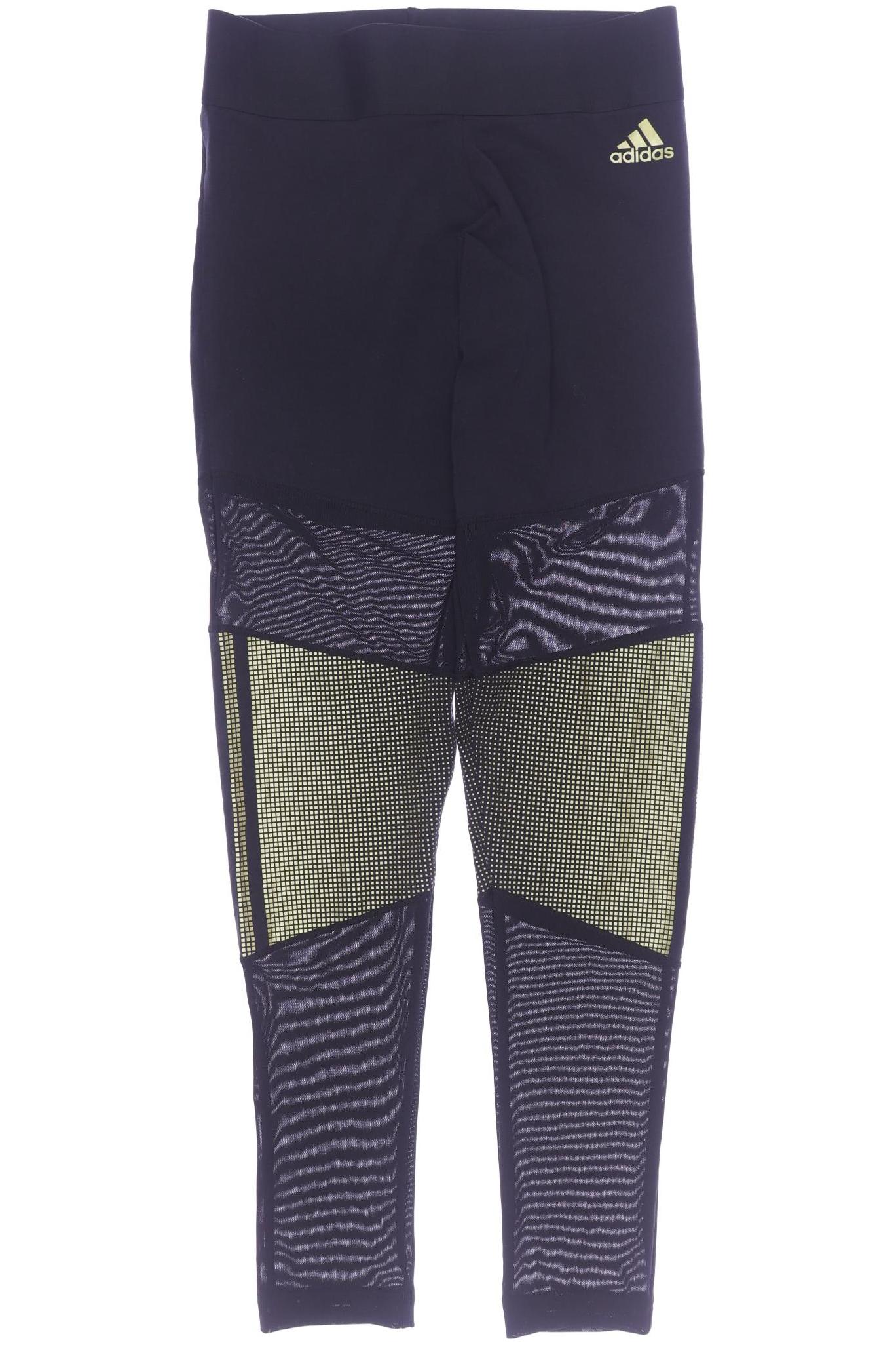 

adidas Damen Stoffhose, schwarz, Gr. 0