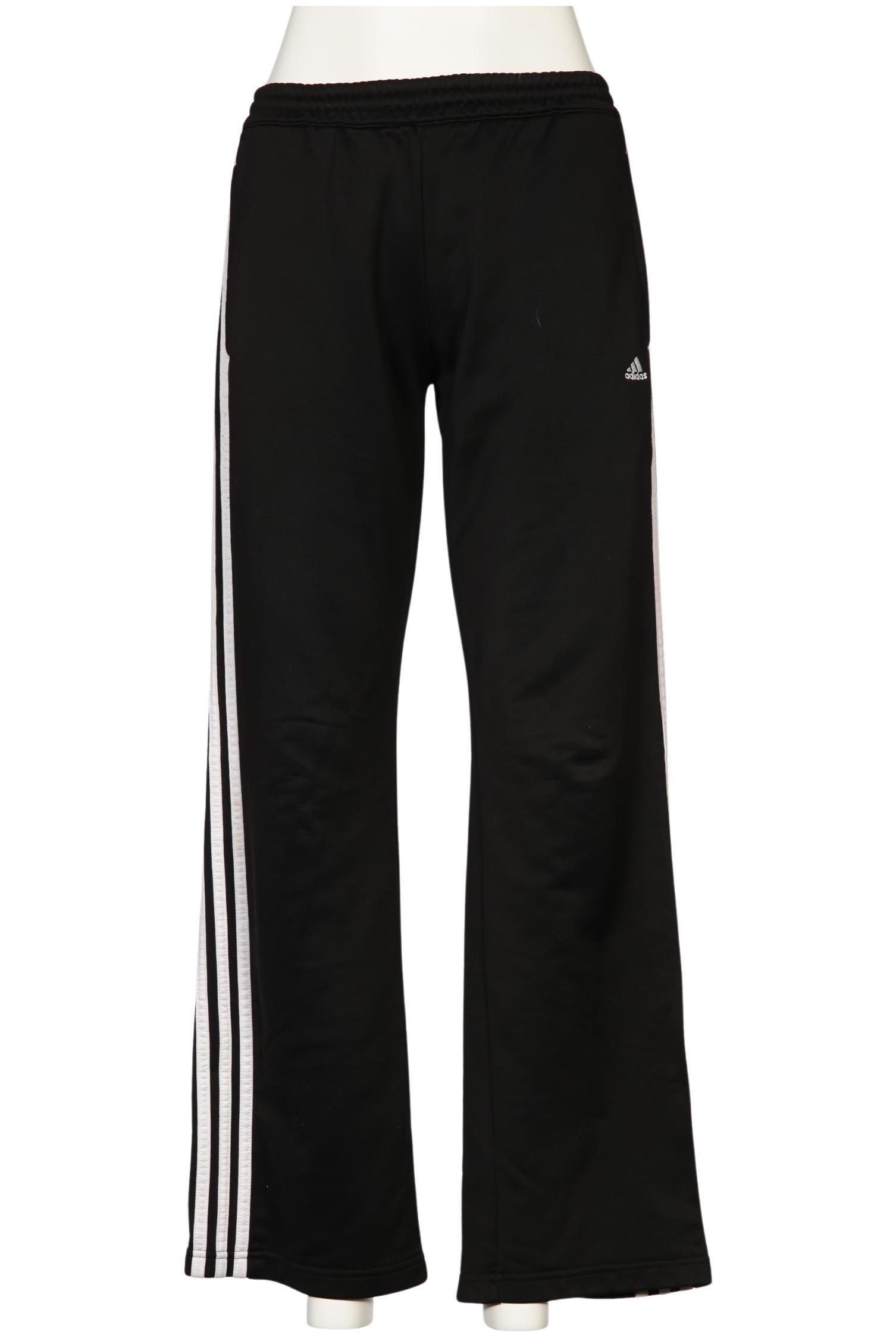 

adidas Damen Stoffhose, schwarz, Gr. 38