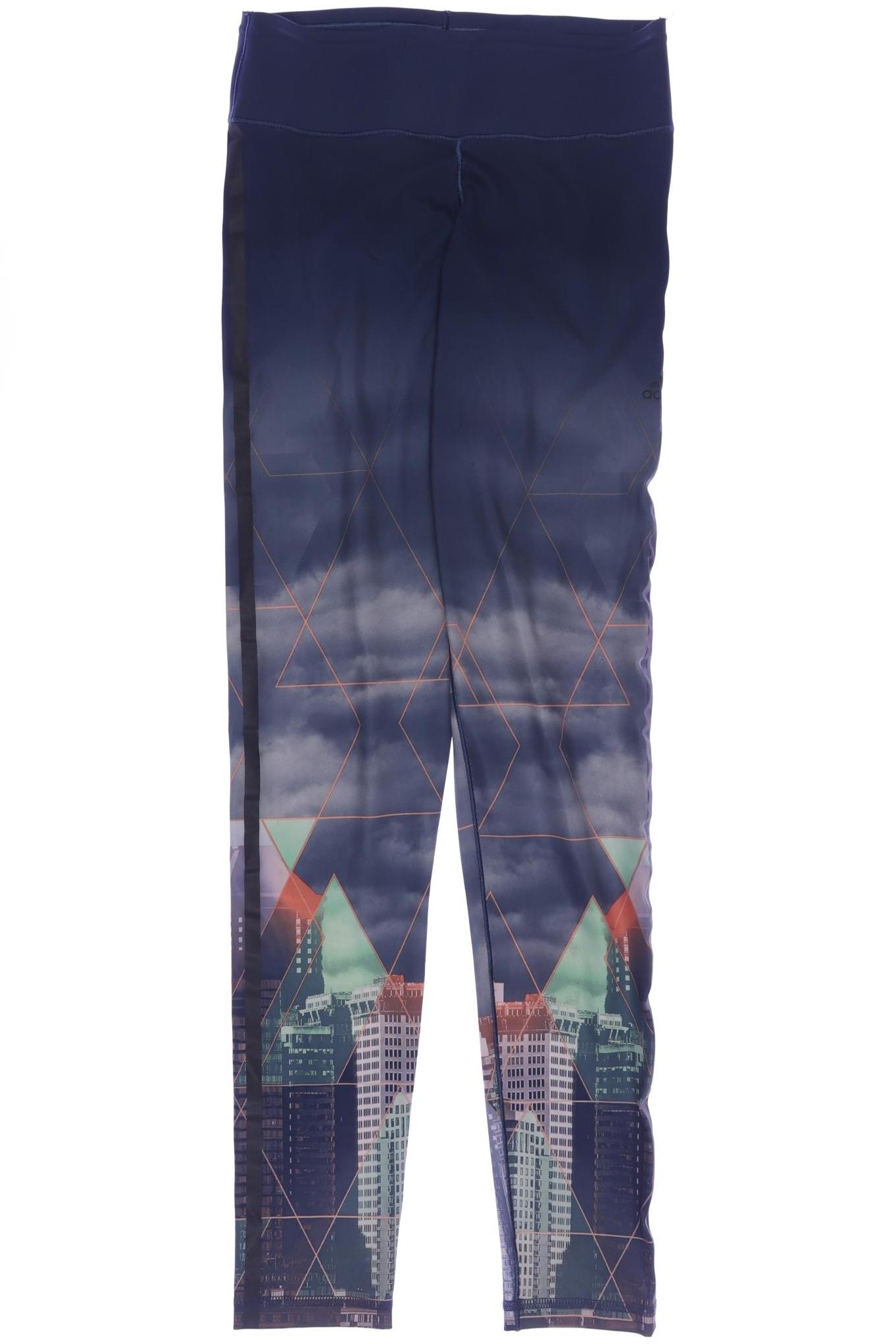 

adidas Damen Stoffhose, marineblau, Gr. 0