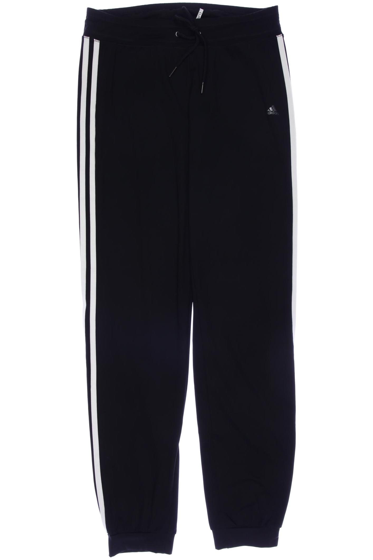 

adidas Damen Stoffhose, schwarz, Gr. 0