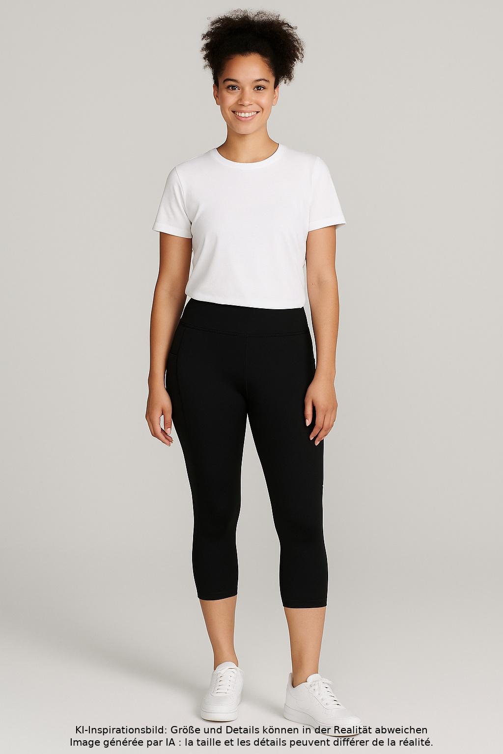 

adidas Damen Stoffhose, schwarz, Gr. 0