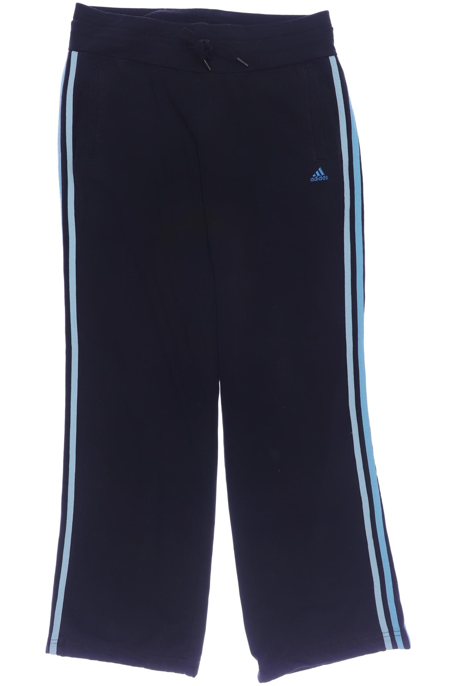 

adidas Damen Stoffhose, marineblau, Gr. 0